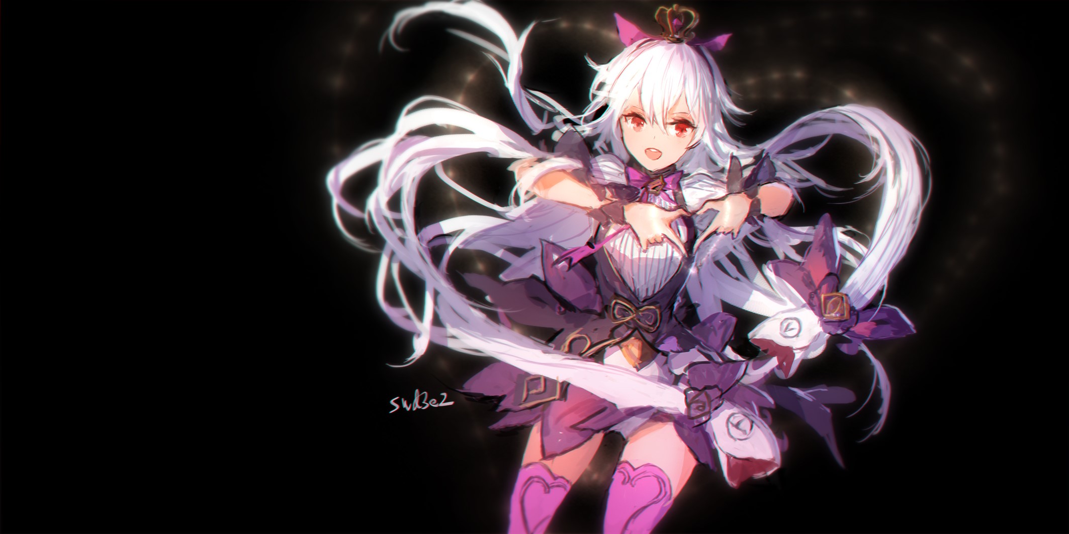 anime girls, anime, doodle, swd3e2, HD Wallpaper