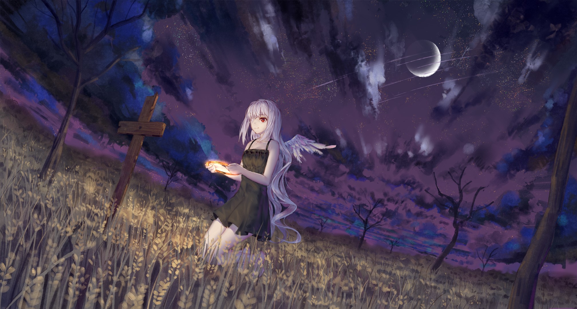 anime girls, anime, original characters, HD Wallpaper