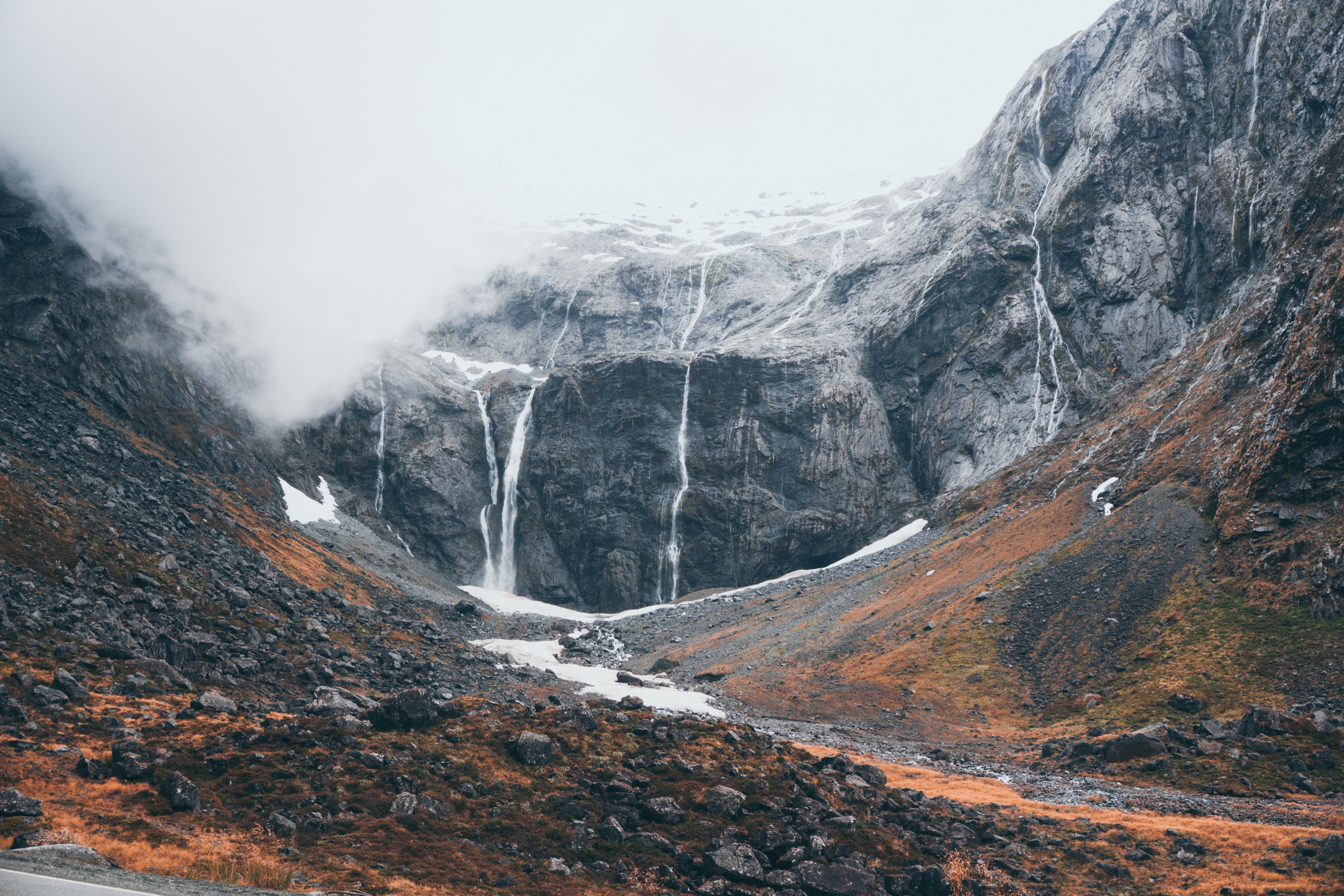 landscape, nature, mountains, rock, stones, HD Wallpaper
