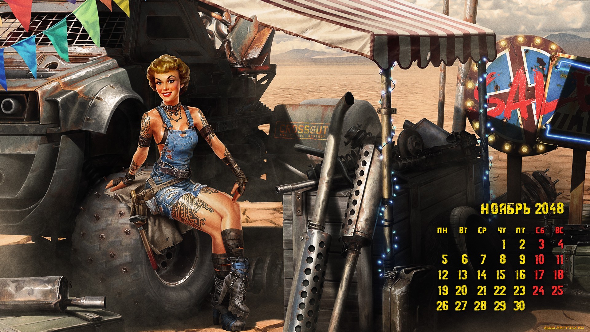 futuristic, pinup models, women, calendar, artwork, HD Wallpaper