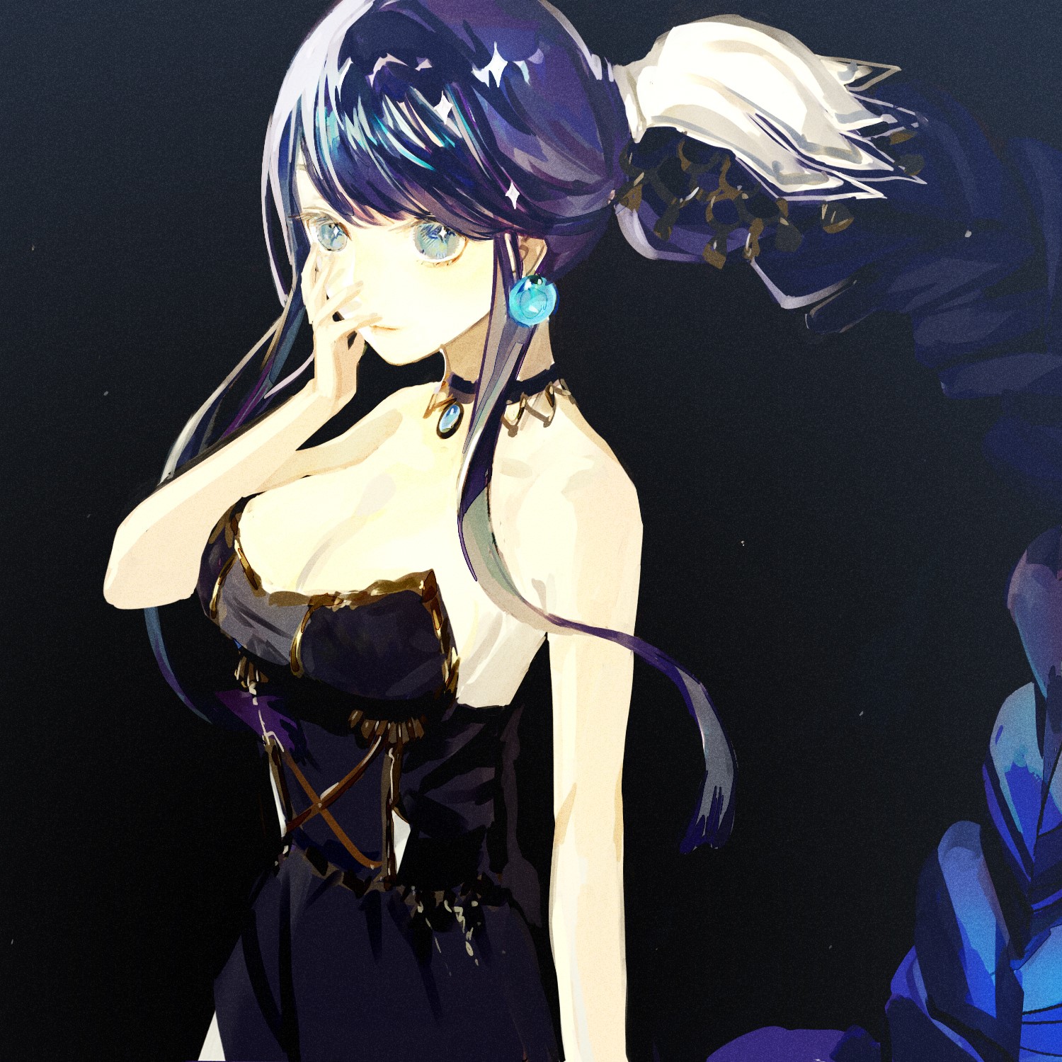 anime girls, anime, doodle, Senryoko, HD Wallpaper