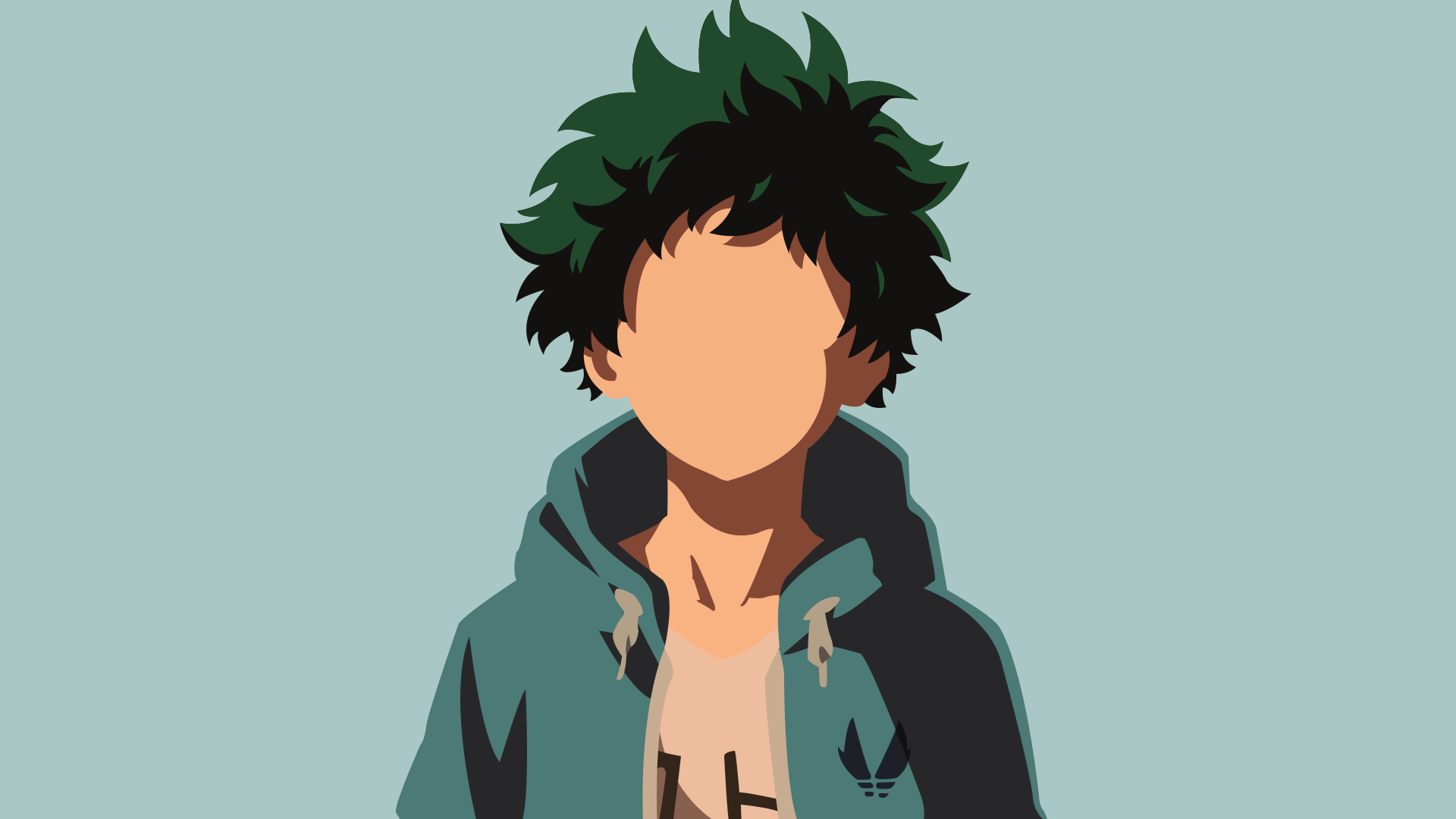 green, Izuku Midoriya, Boku no Hero Academia, HD Wallpaper