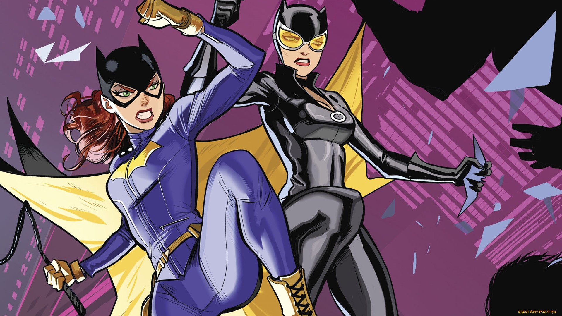 comic art, comics, Catwoman, HD Wallpaper