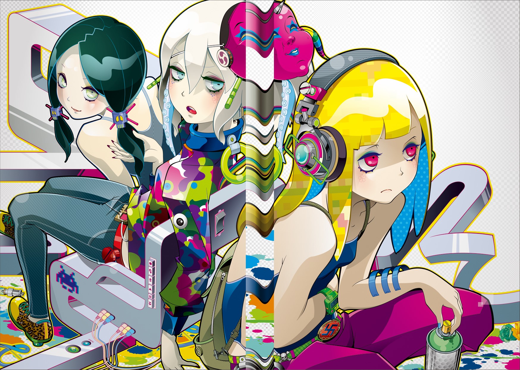 anime girls, anime, Takahashi Hiroyuki-Mitsume, HD Wallpaper