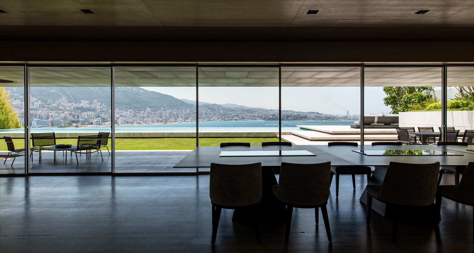 interior, modern, window, HD Wallpaper