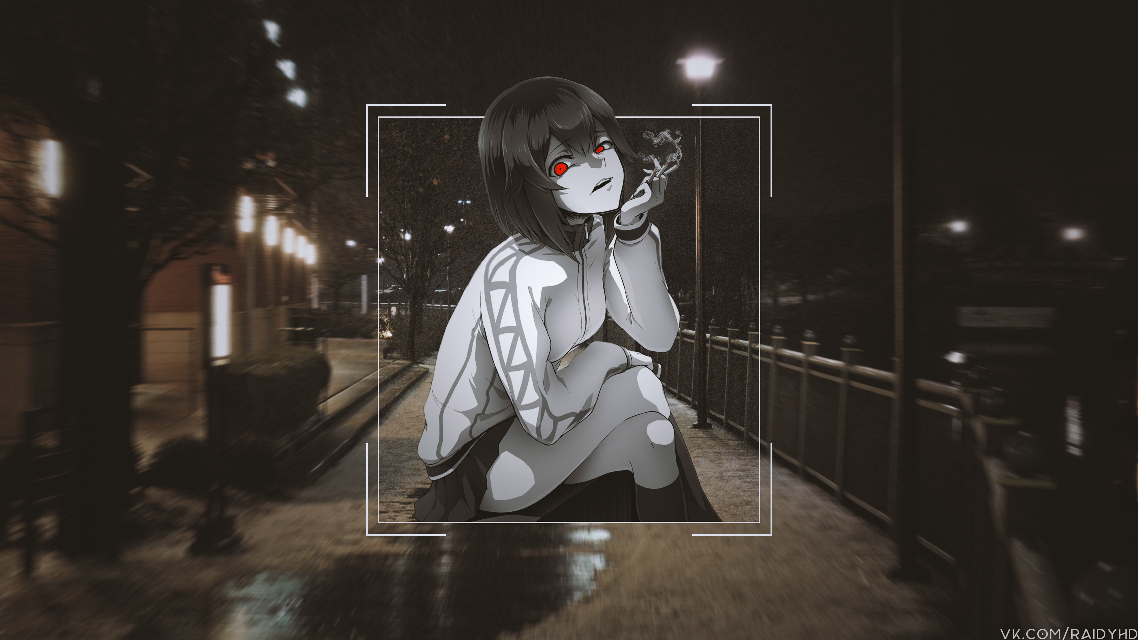 anime girls, anime, picture-in-picture, HD Wallpaper