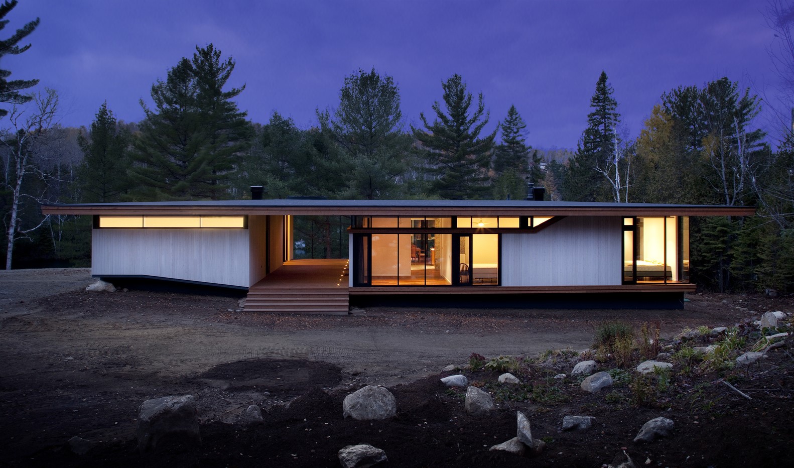 house, architecture, modern, forest, HD Wallpaper