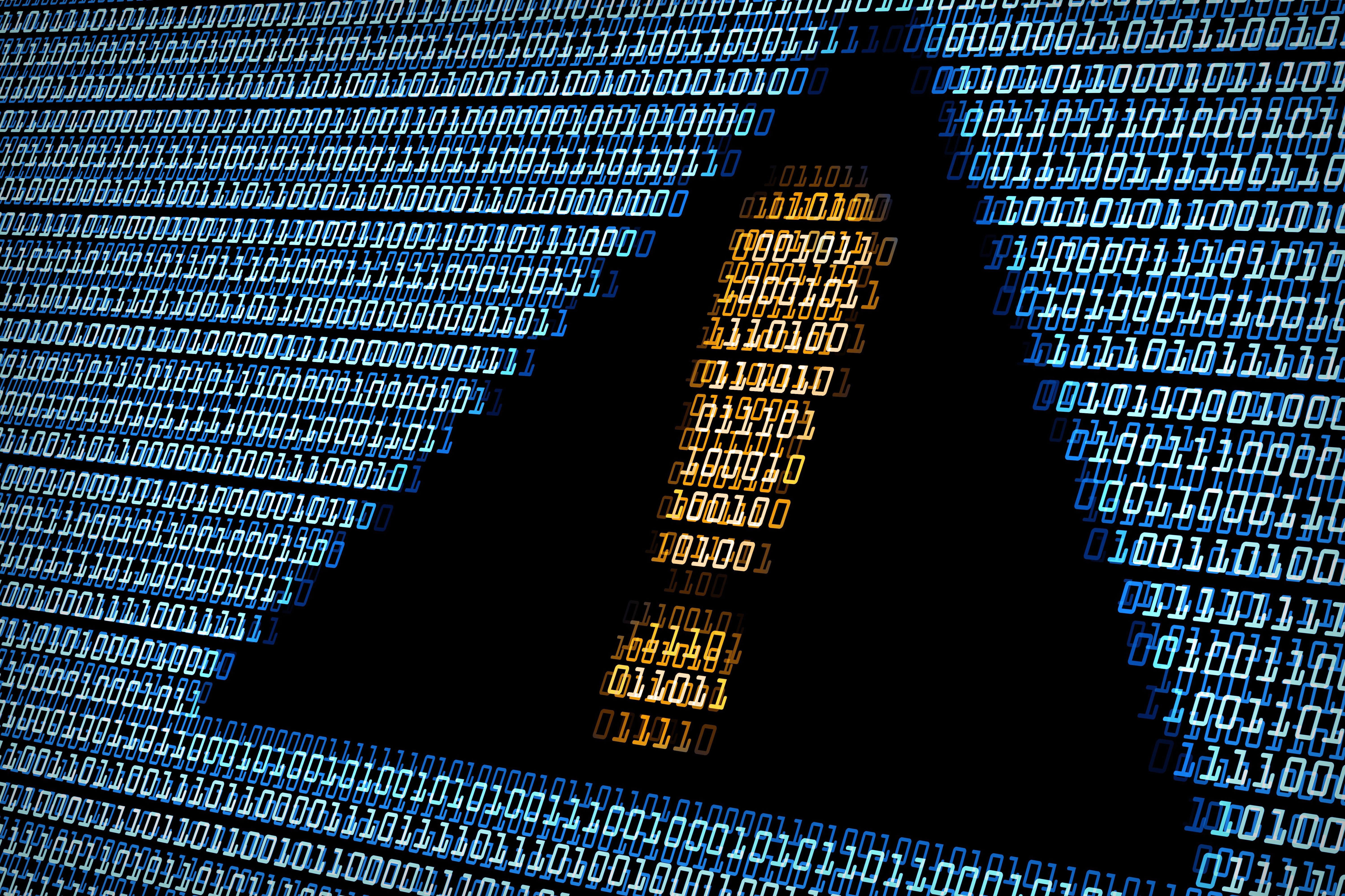 numbers, binary, computer, HD Wallpaper