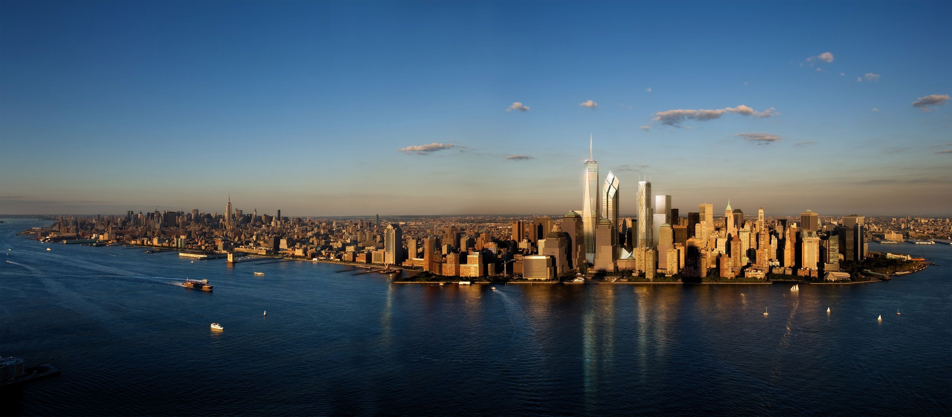 city, cityscape, skyline, New York City, Manhattan, USA, HD Wallpaper