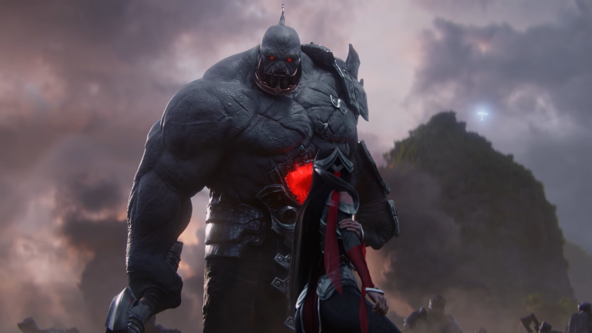 League of Legends, creature, PC gaming, red eyes, video games, HD Wallpaper