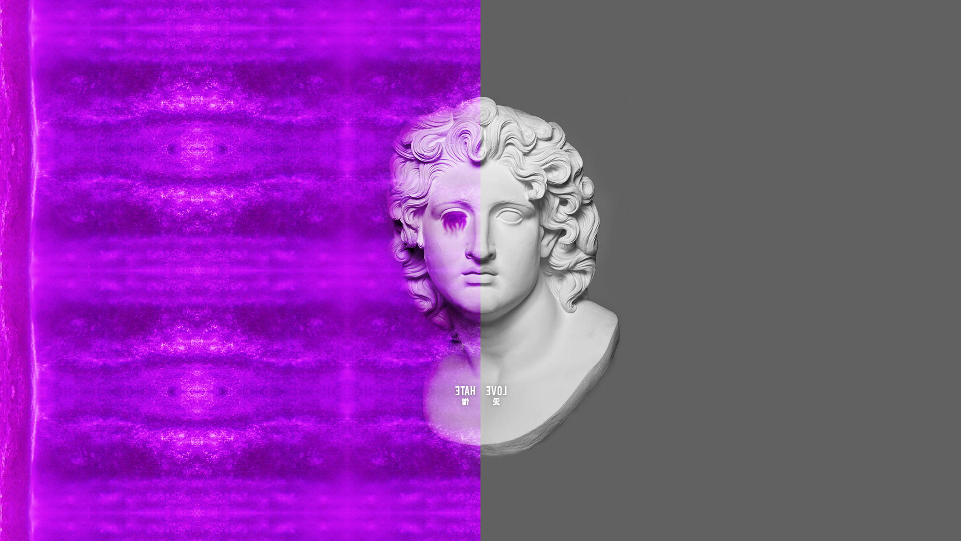 vaporwave, trippy, digital art, HD Wallpaper