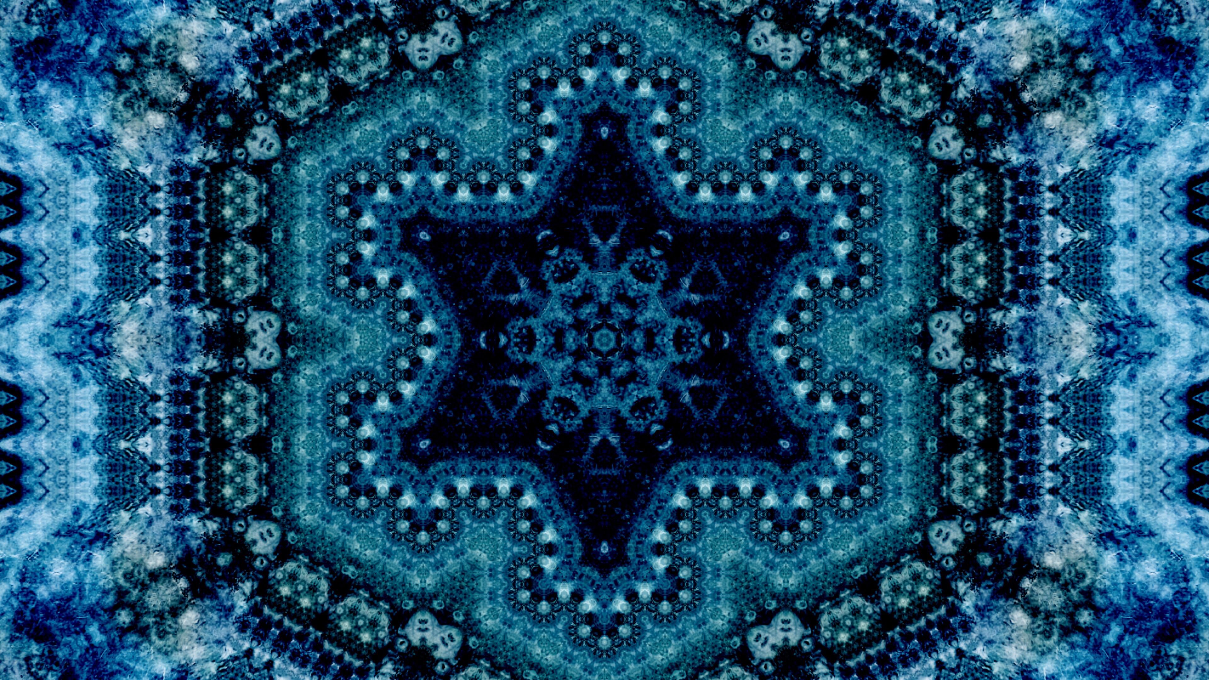 pattern, star, abstraction, 4k, HD Wallpaper
