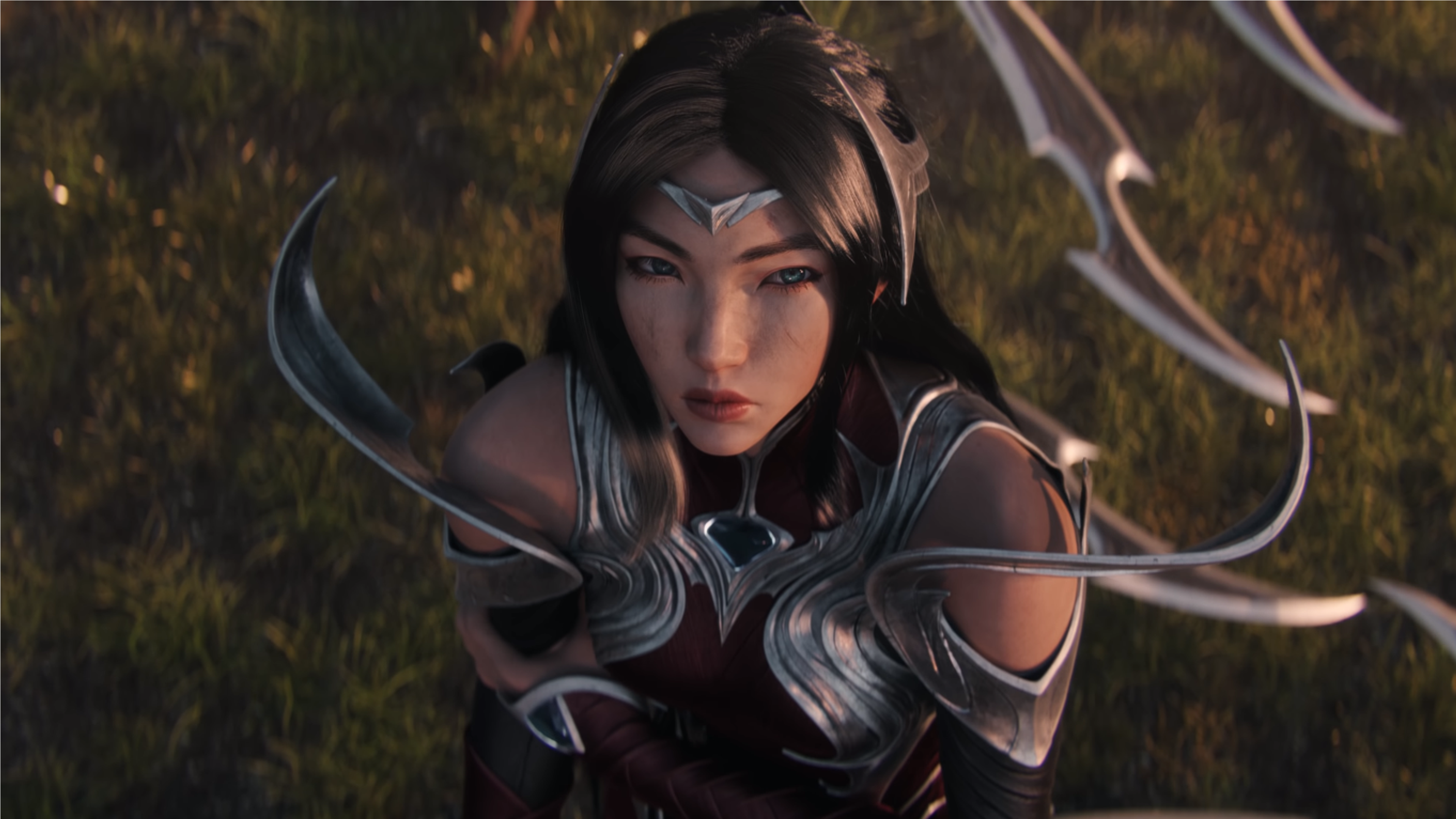 Cinema 4D, League of Legends, render, fantasy girl, PC gaming, HD Wallpaper