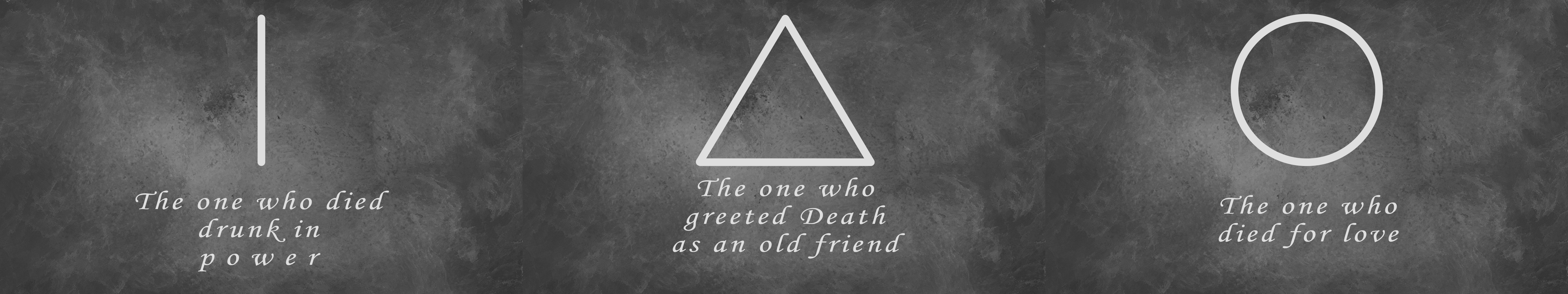 Harry Potter, triple screen, minimalism, Harry Potter and the Deathly Hallows, HD Wallpaper