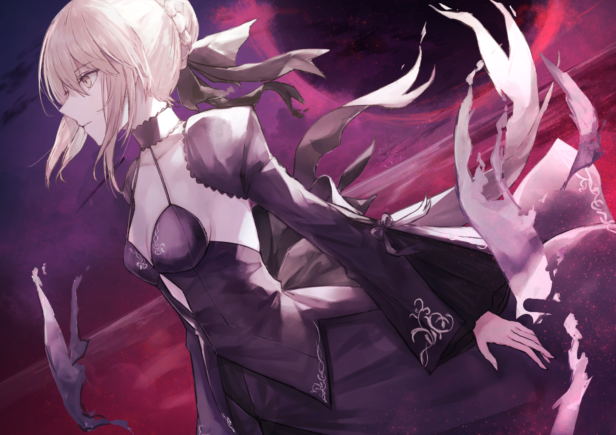 anime, anime girls, Fate/Grand Order, Saber Alter, Fate Series, Fate/Stay Night, HD Wallpaper