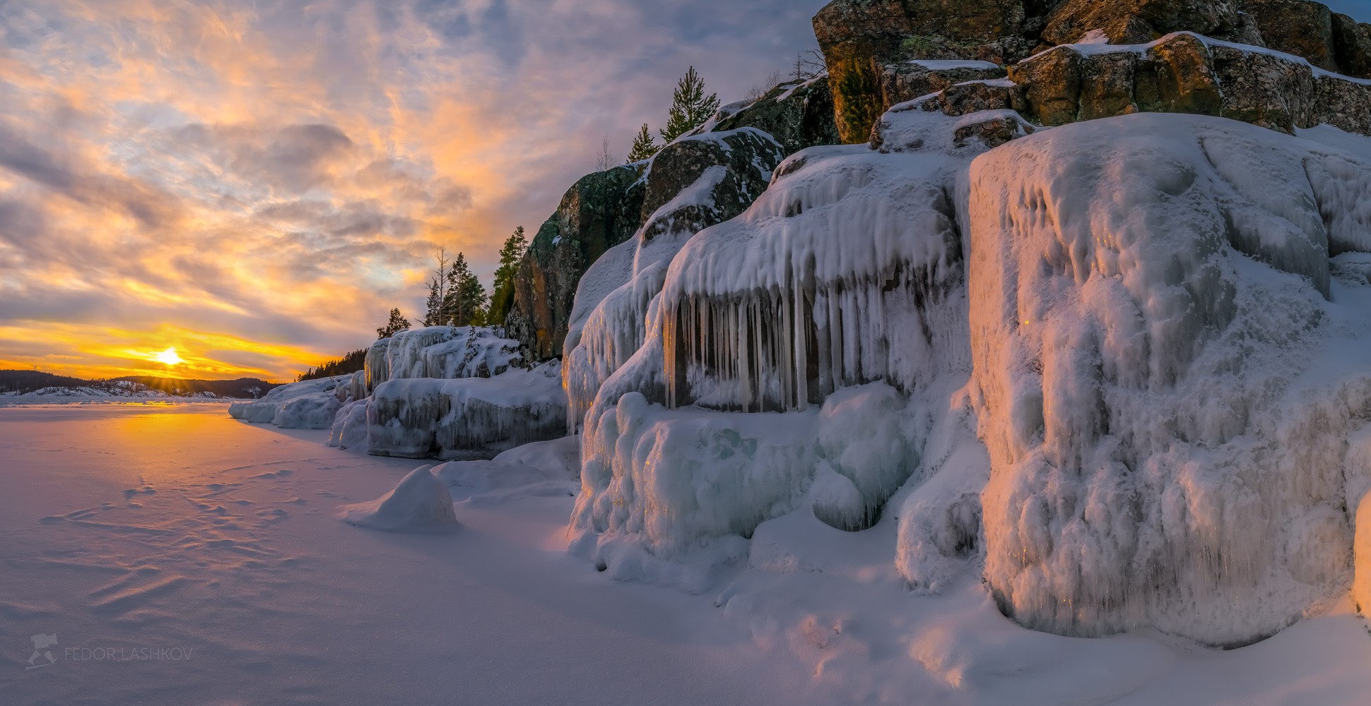 ice, snow, winter, nature, landscape, HD Wallpaper