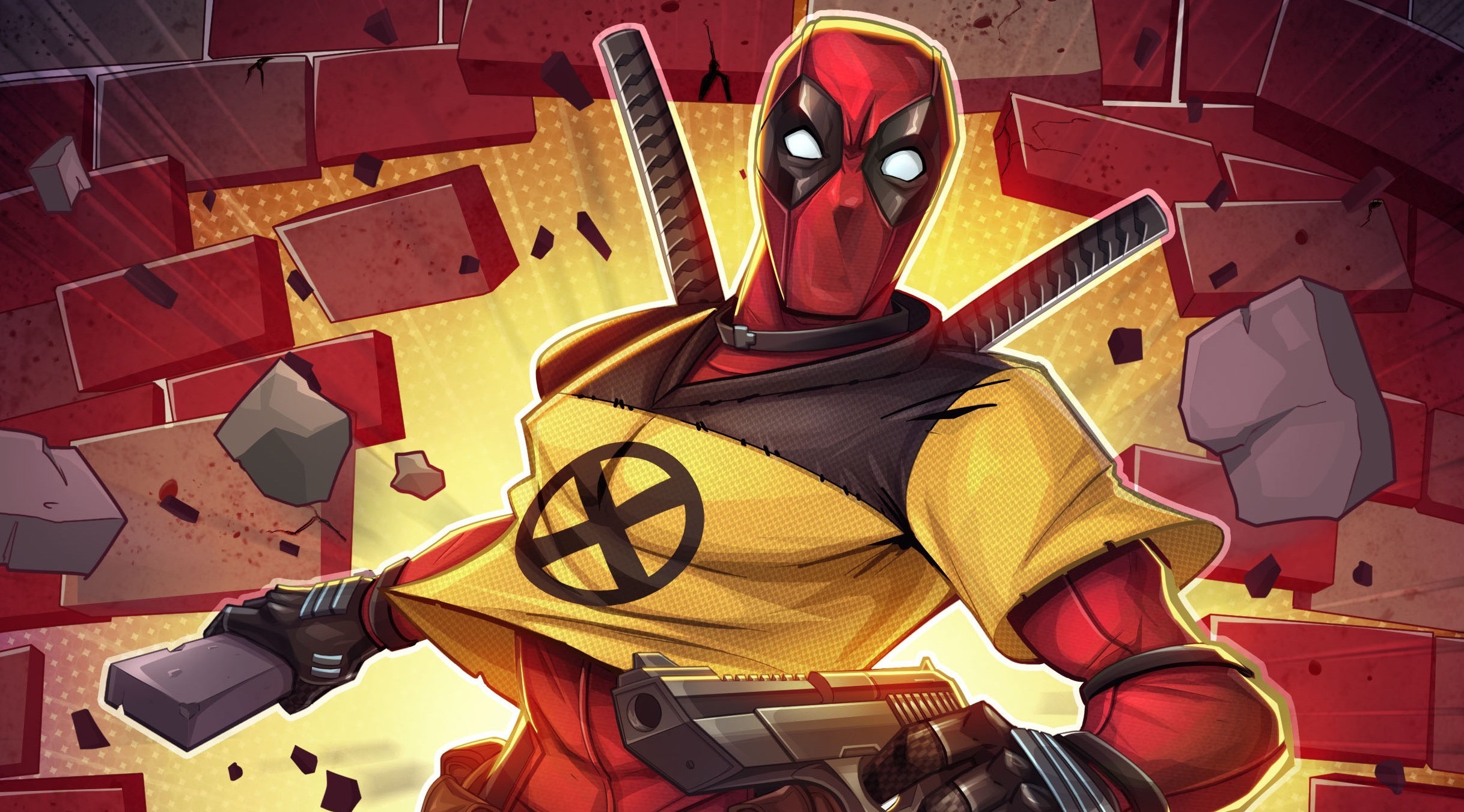 Deadpool, gun, antiheroes, HD Wallpaper