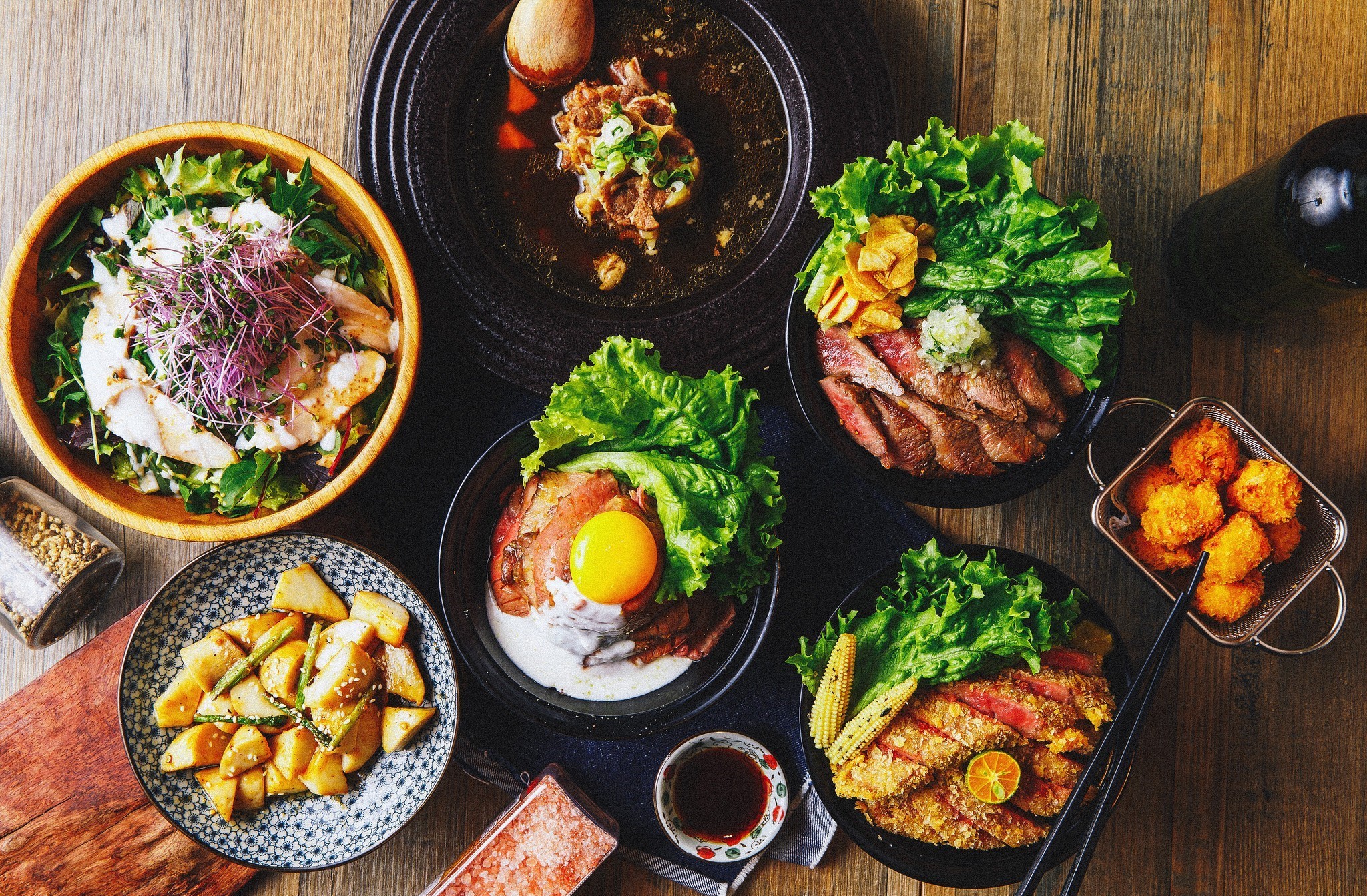 food, eggs, meat, HD Wallpaper