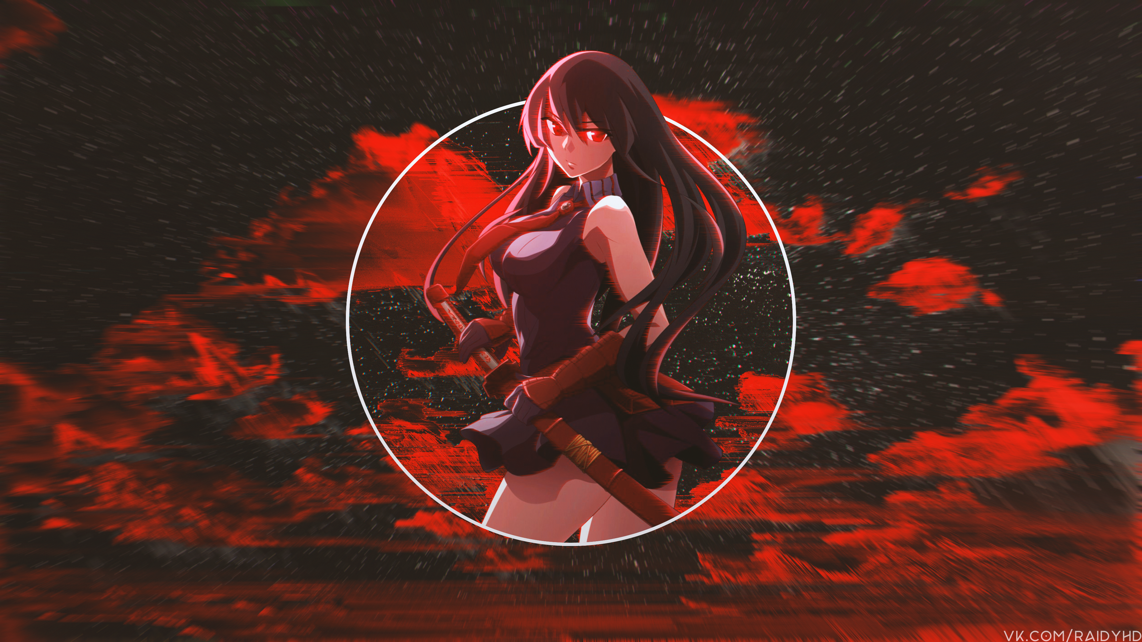 anime girls, anime, picture-in-picture, Akame ga Kill!, Akame, HD Wallpaper