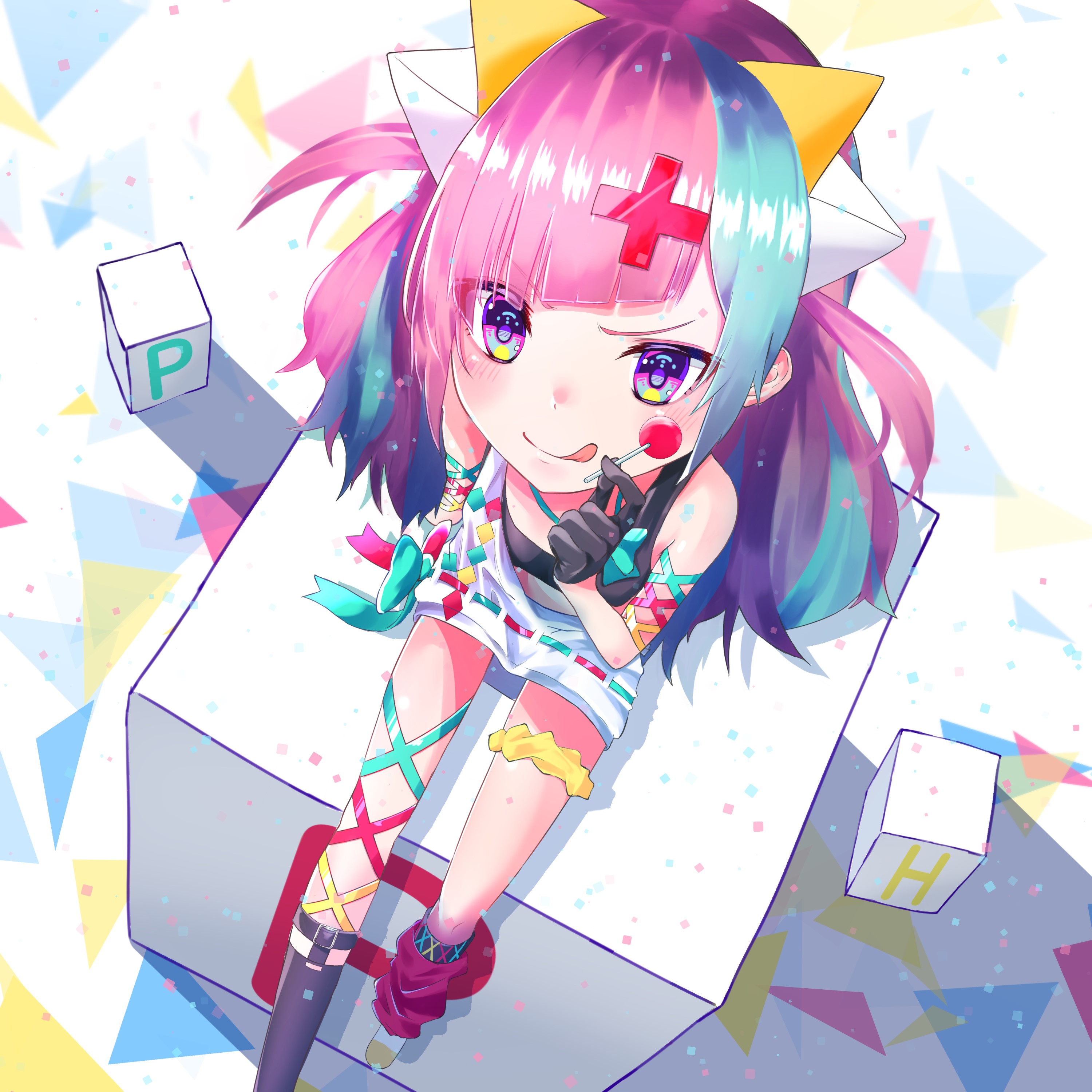 anime girls, anime, Virtual Youtuber, HD Wallpaper