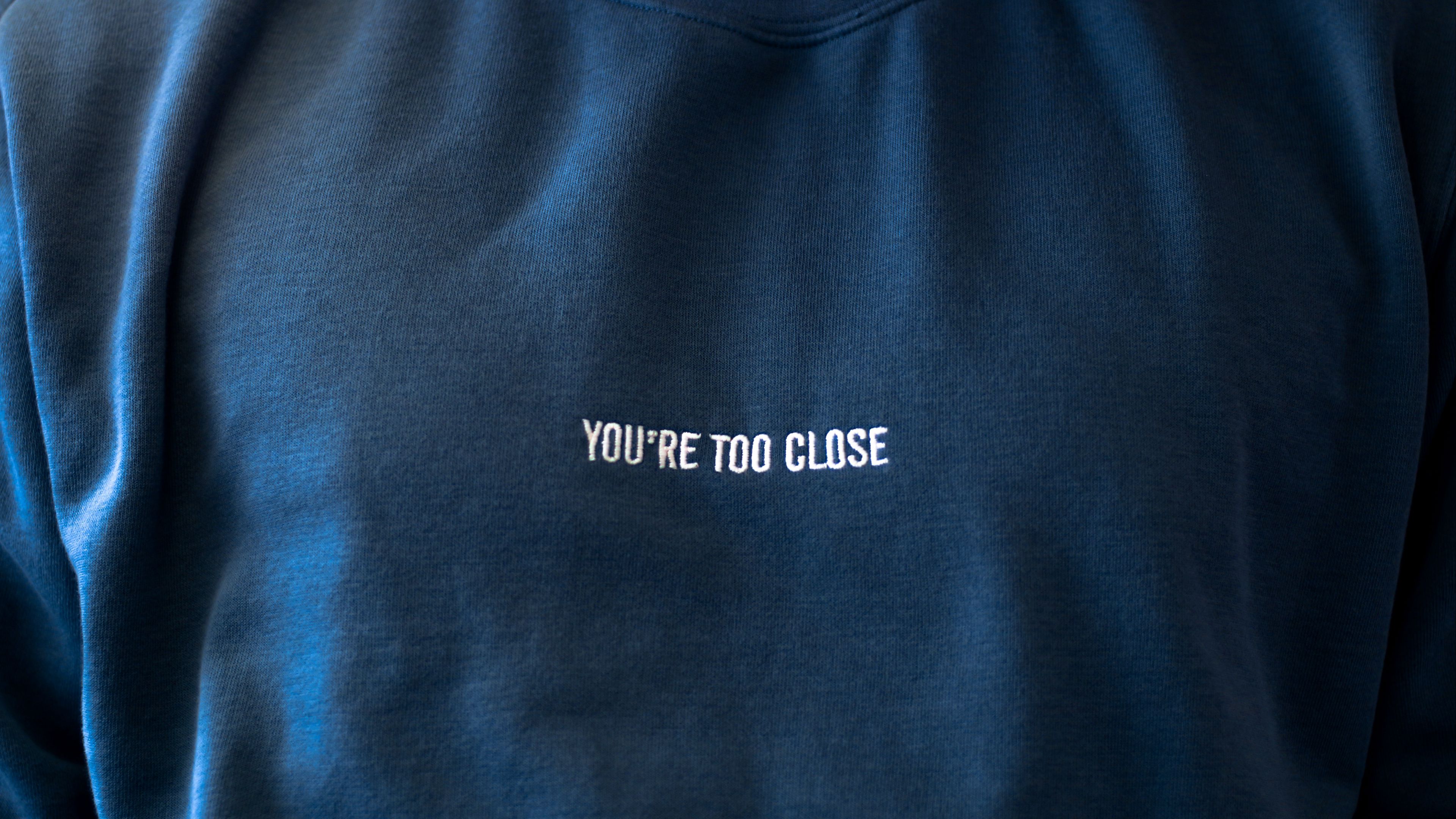 inscription, clothes, words, embroidery, 4k, HD Wallpaper