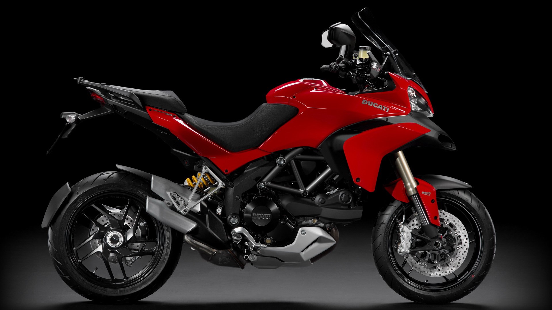motorcycle, Ducati, simple background, HD Wallpaper