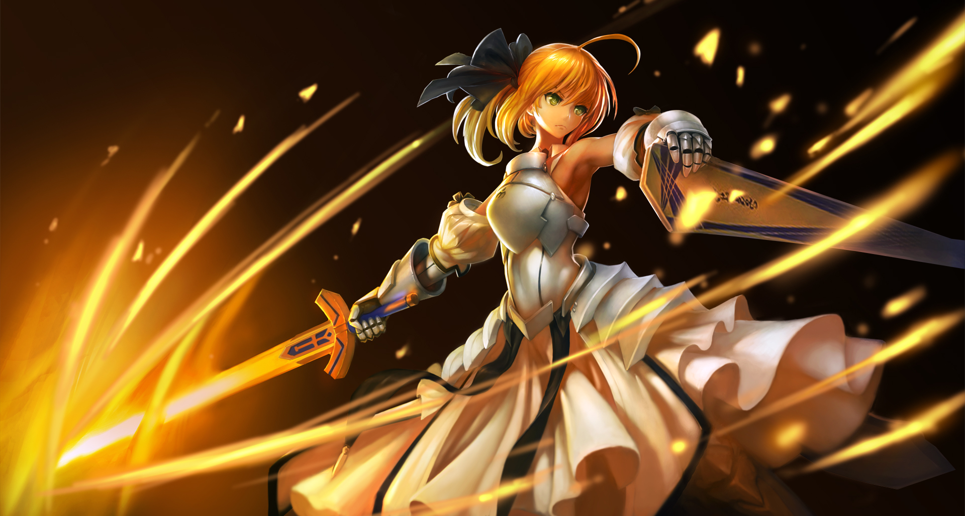 anime girls, Fate/Stay Night, Fate Series, Saber, HD Wallpaper