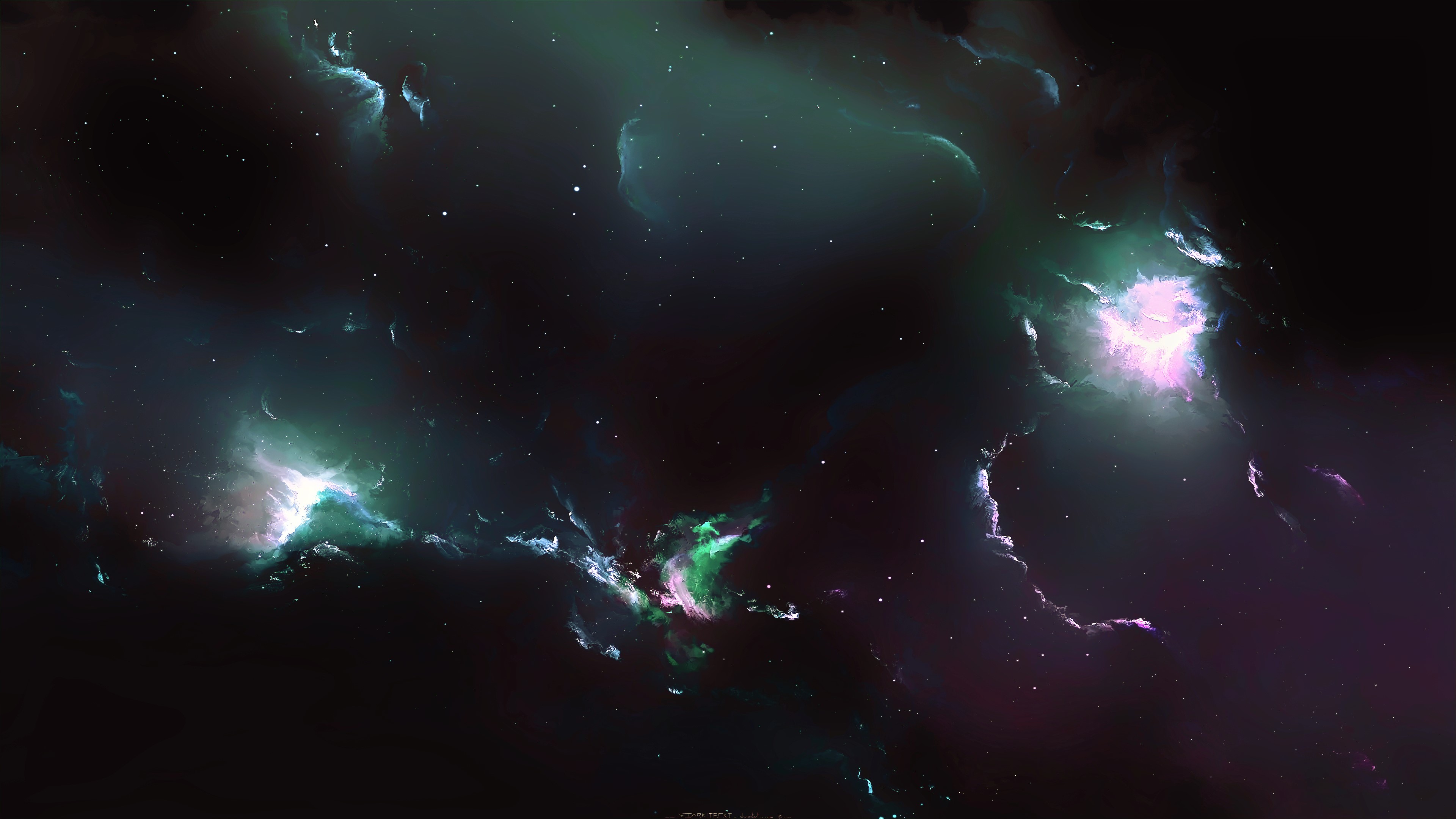 galaxy, space, stars, universe, spacescapes, space art, artwork, HD Wallpaper