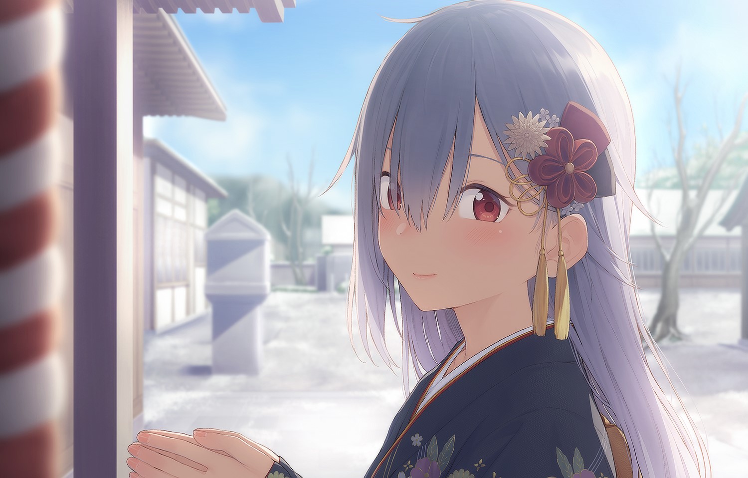 anime girls, anime, original characters, HD Wallpaper