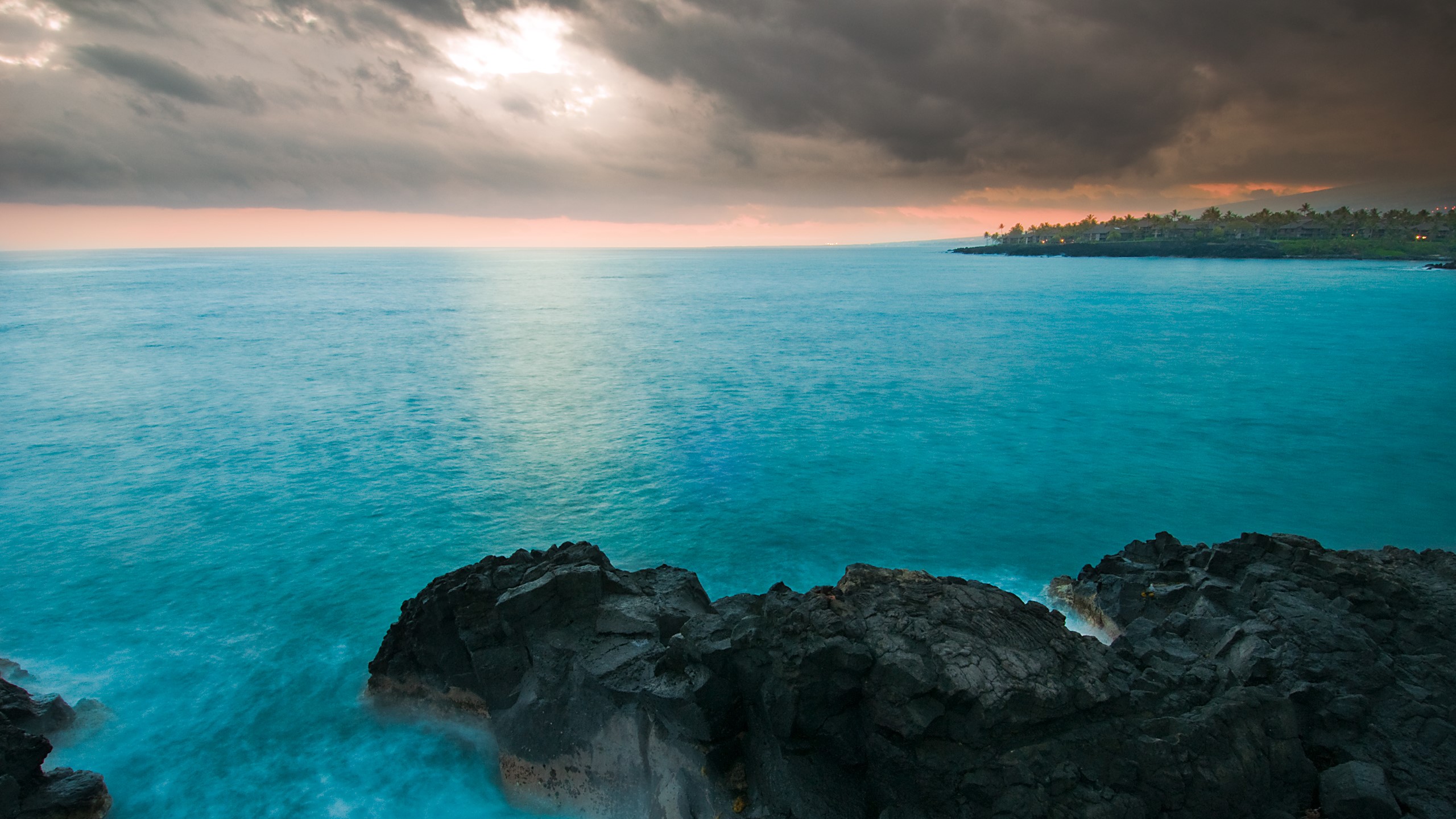 photography, sea, nature, coast, sky, HD Wallpaper