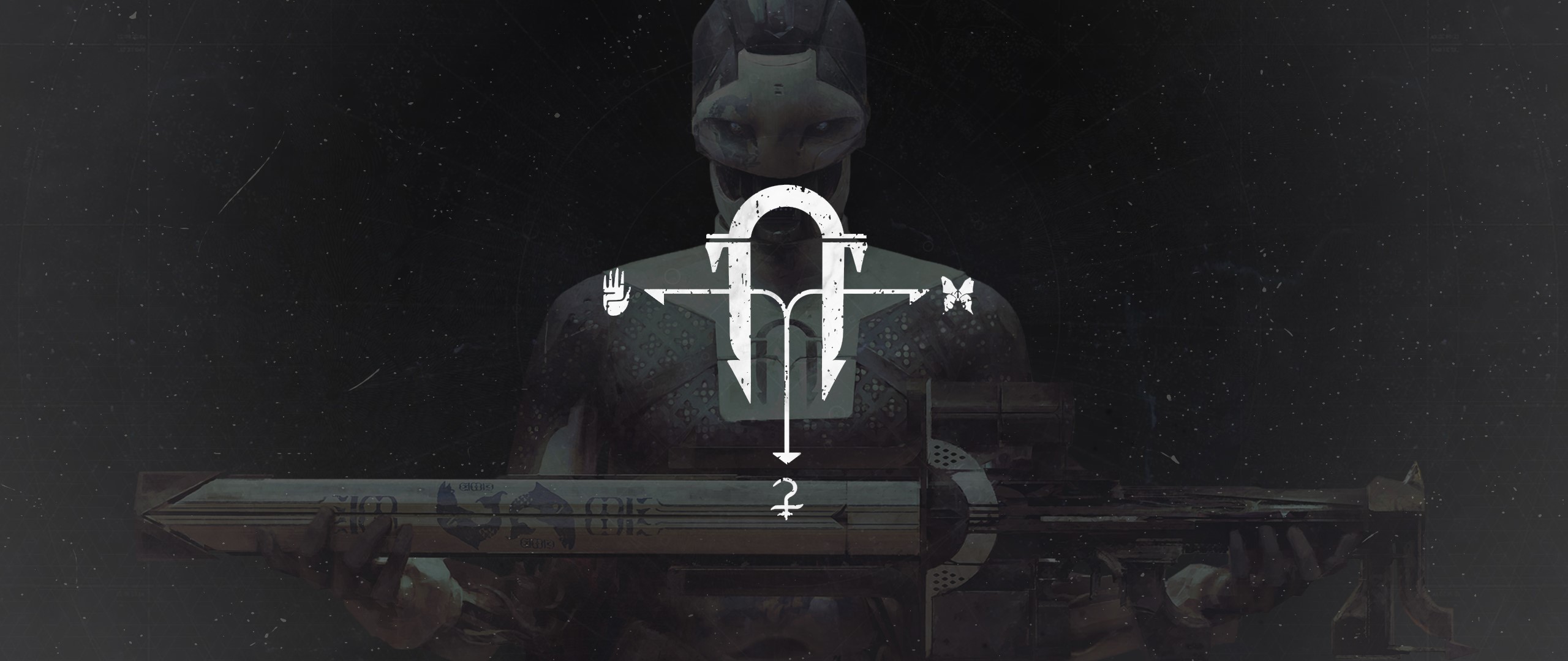 Black Armoury, Destiny (video game), Destiny 2, monochrome, Ada, robot, video games, HD Wallpaper