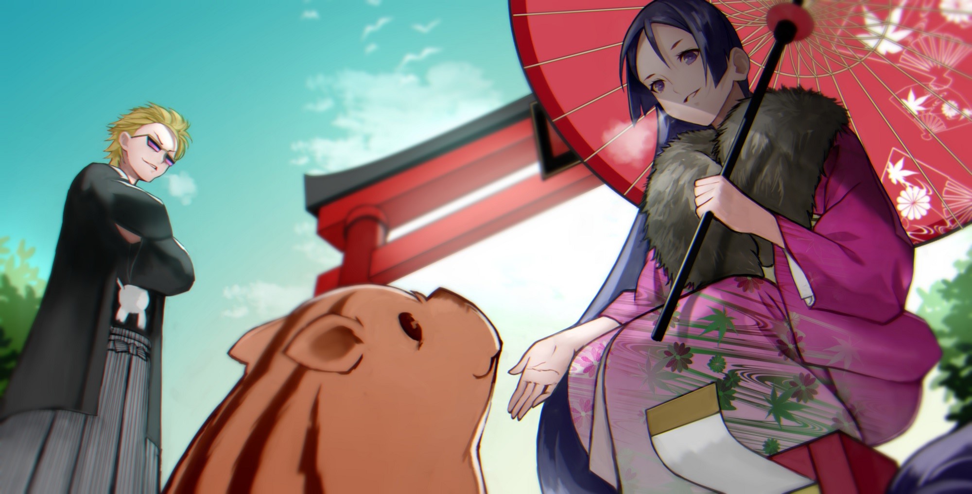 anime girls, anime, Fate/Grand Order, Minamoto no Yorimitsu (Fate), yoshi55level, HD Wallpaper