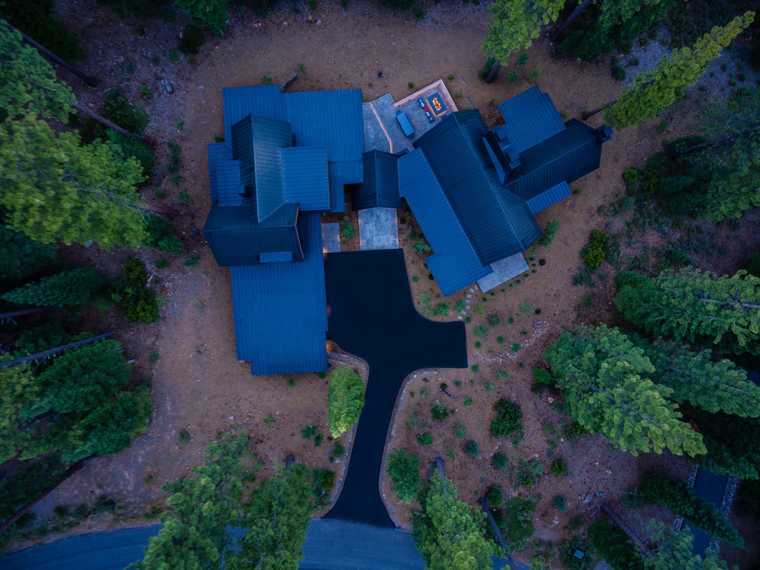 forest, nature, house, trees, mansions, architecture, cabin, HD Wallpaper
