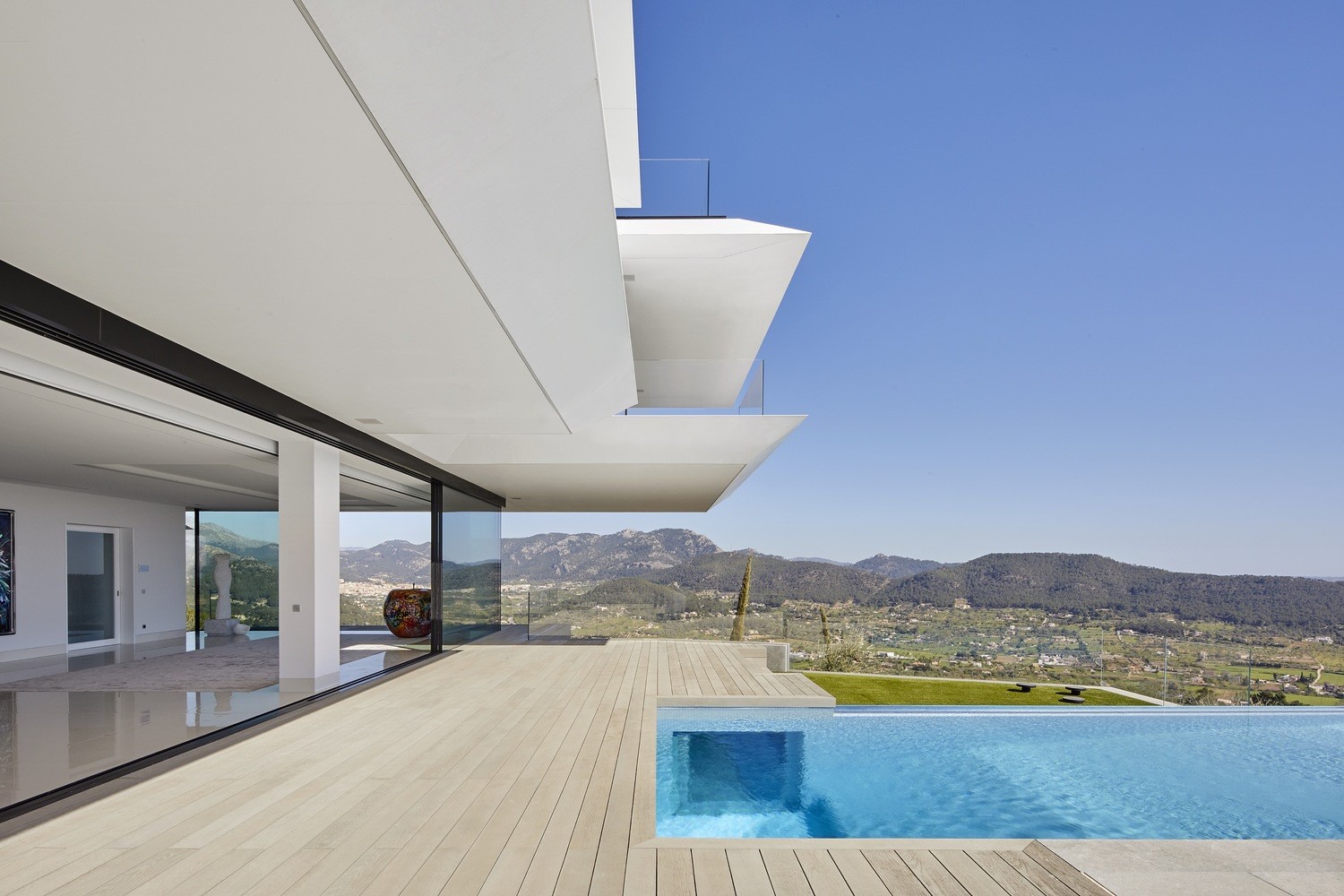 house, modern, luxury, mansions, architecture, swimming pool, HD Wallpaper