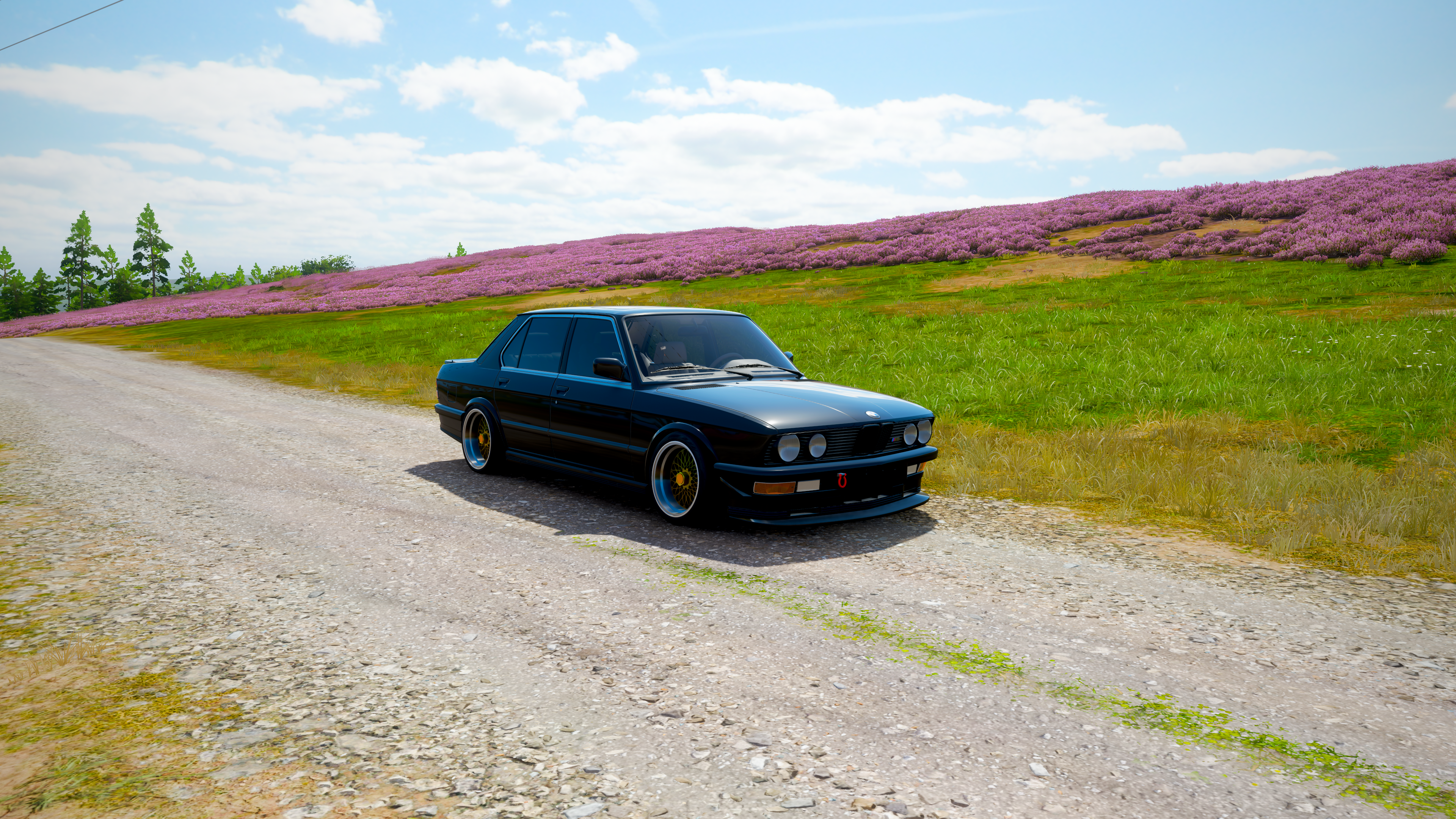 Forza, Forza Horizon 4, BMW, video games, BMW E28, car, BMW 5 Series, HD Wallpaper