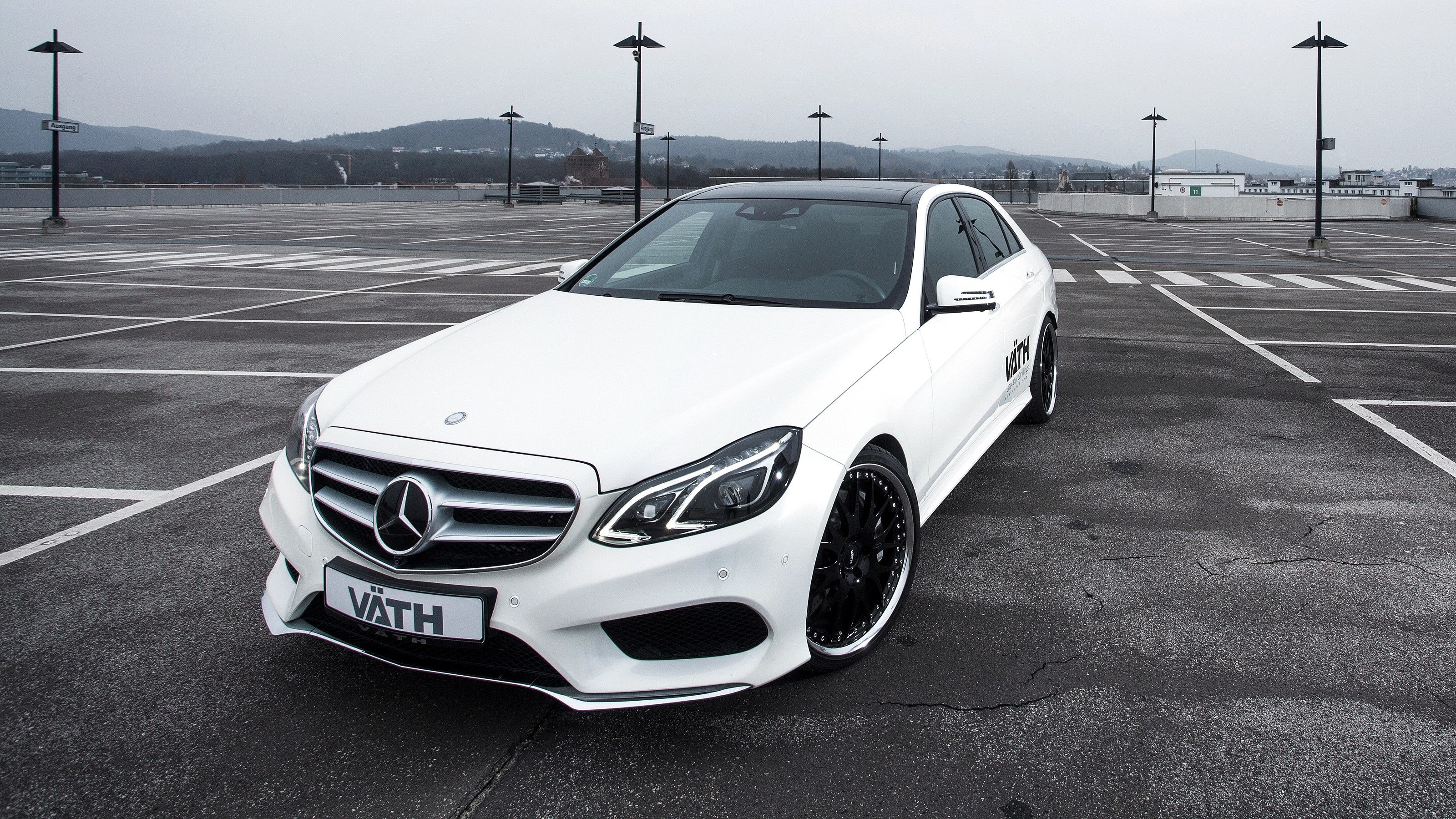 white, car, Mercedes Benz, white cars, vehicle, HD Wallpaper
