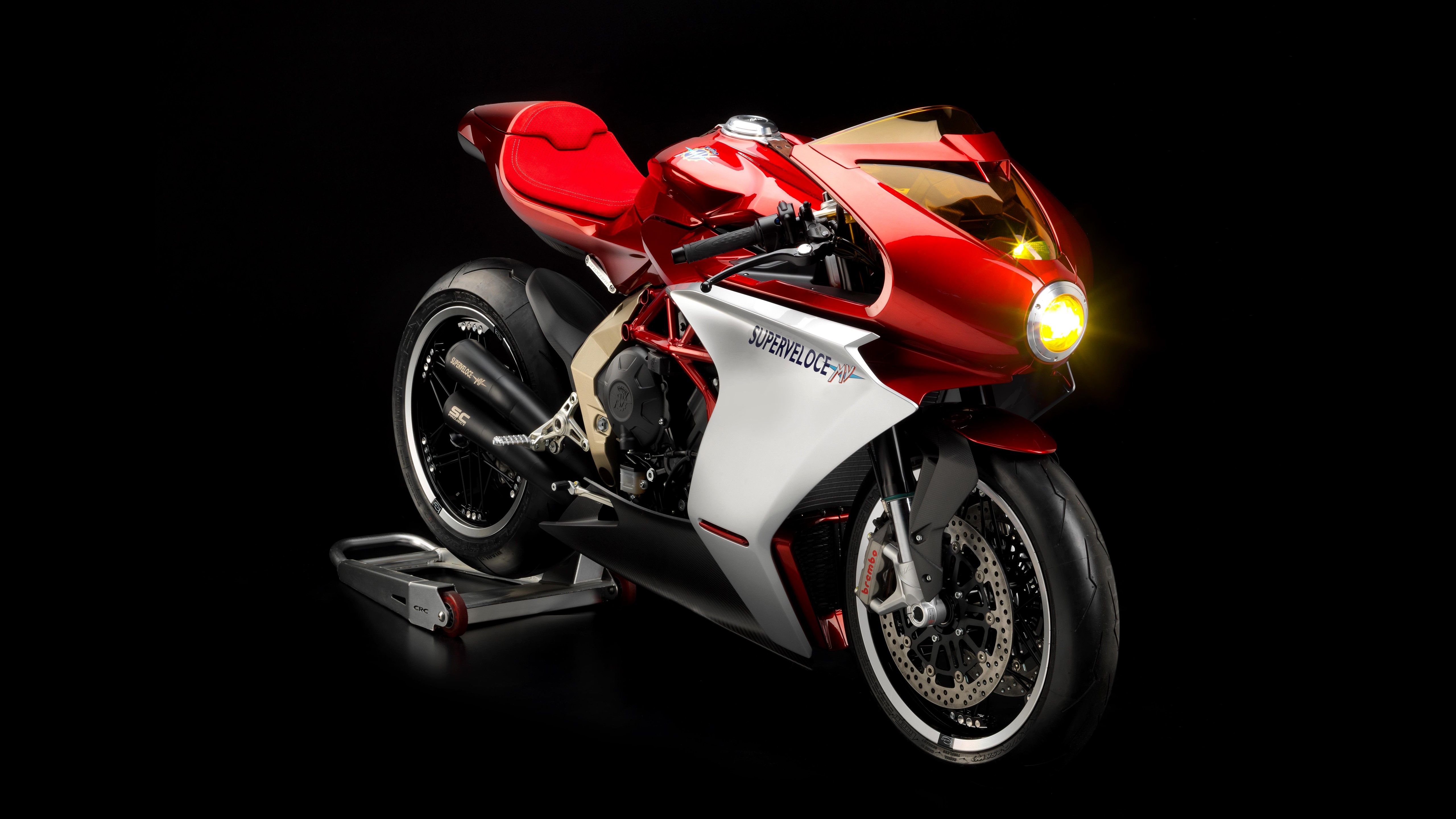motorcycle, black background, vehicle, front angle view, HD Wallpaper