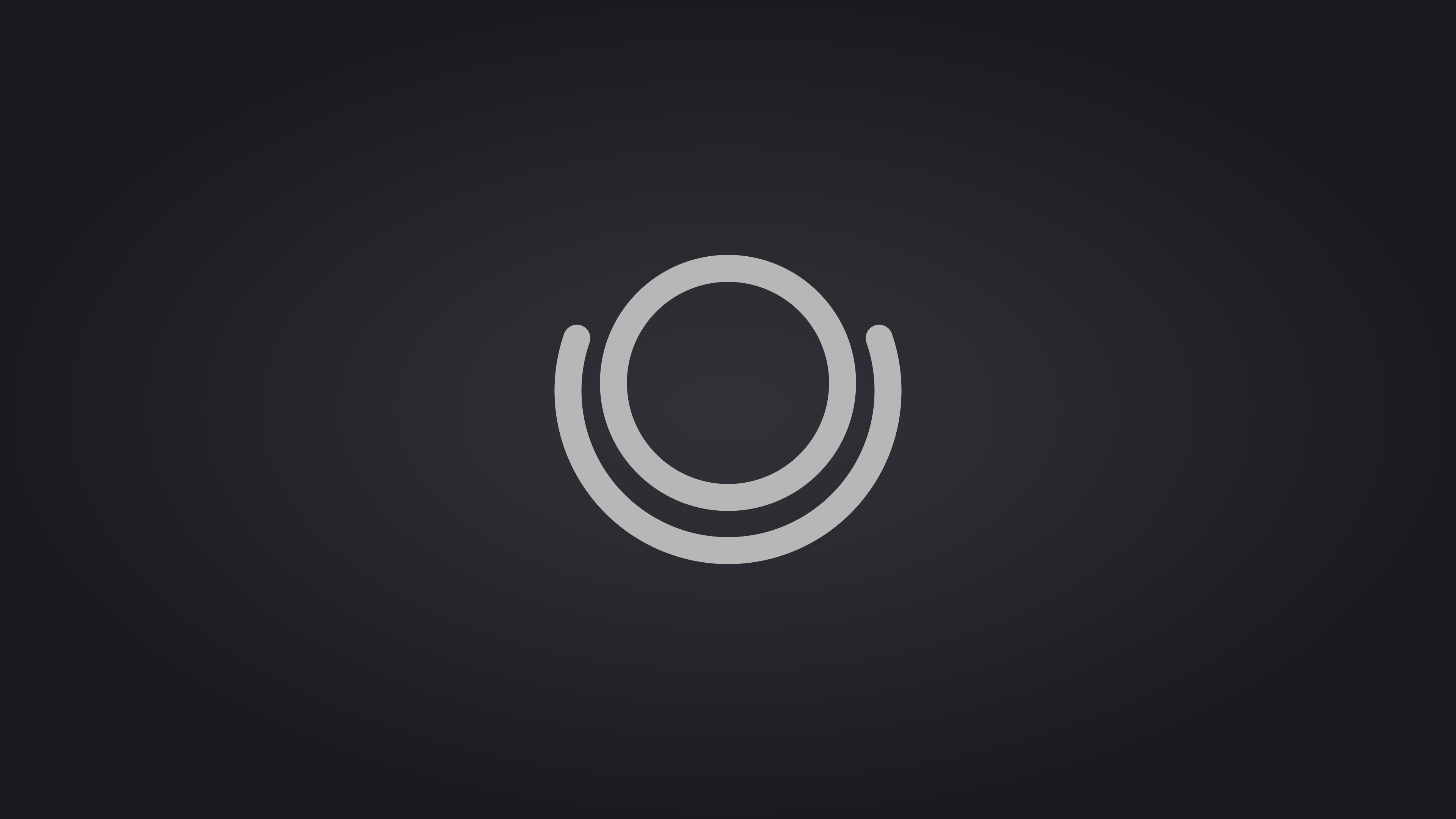 circle, black, simple background, minimalism, HD Wallpaper