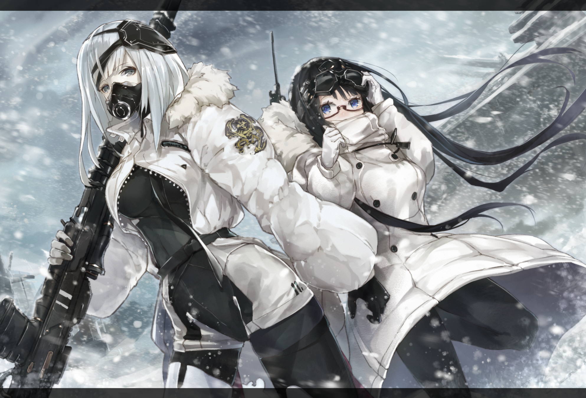 anime girls, anime, cruel_gz, HD Wallpaper