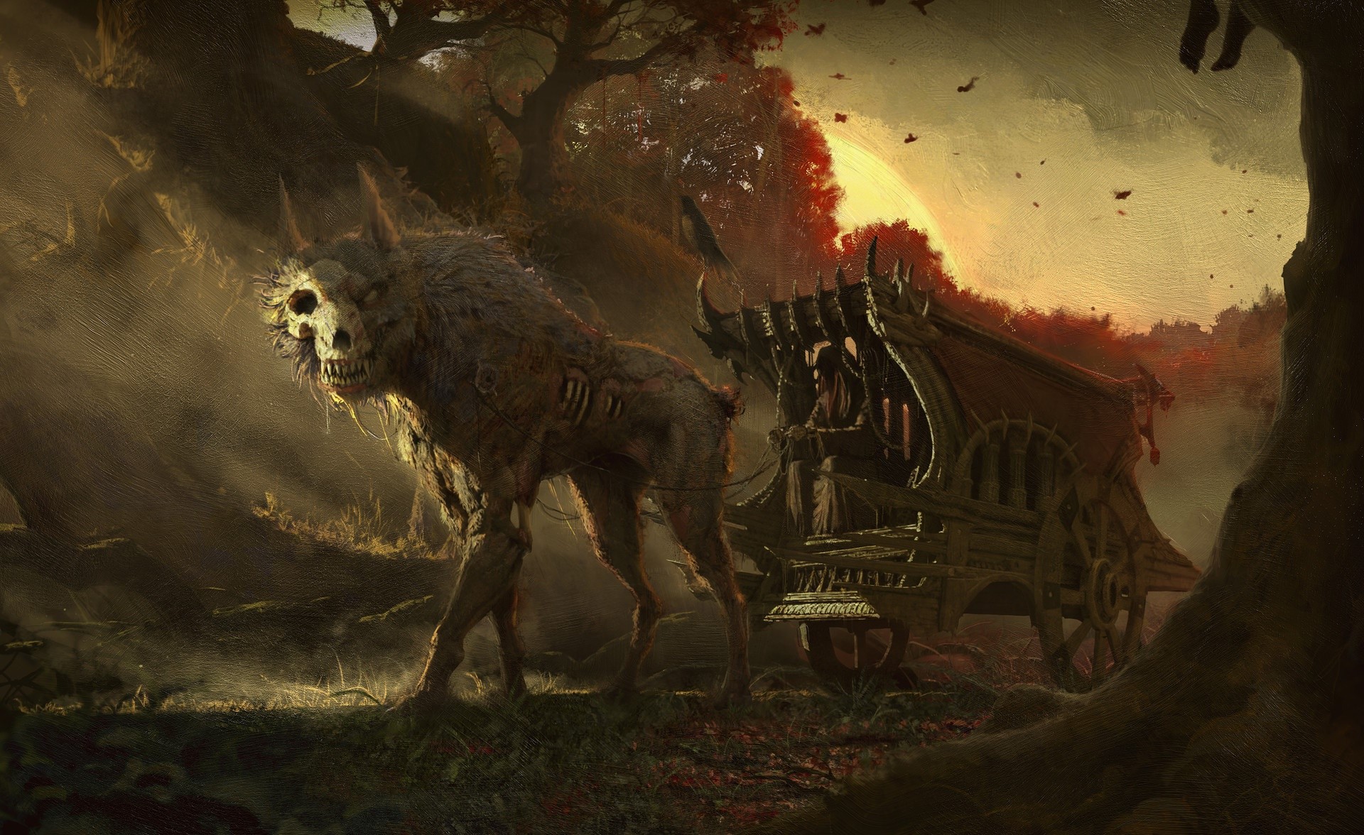 fantasy art, artwork, creature, HD Wallpaper