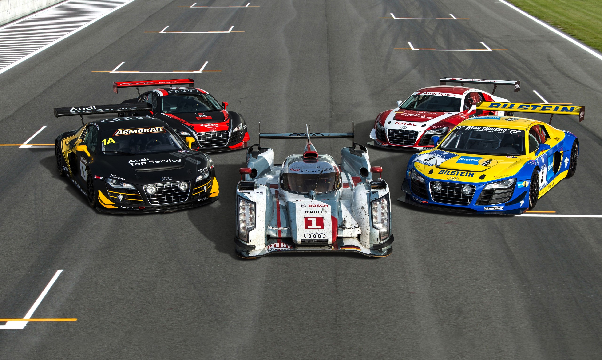 car, vehicle, race cars, Audi R8 Type 42, HD Wallpaper