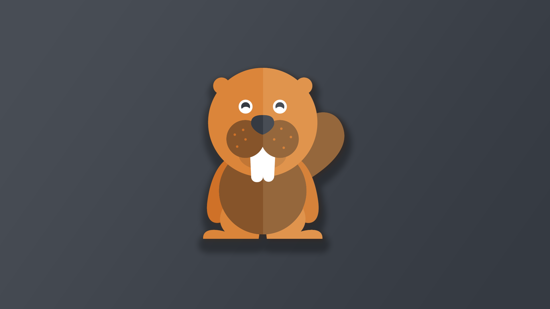 digital, animals, simple background, minimalism, HD Wallpaper