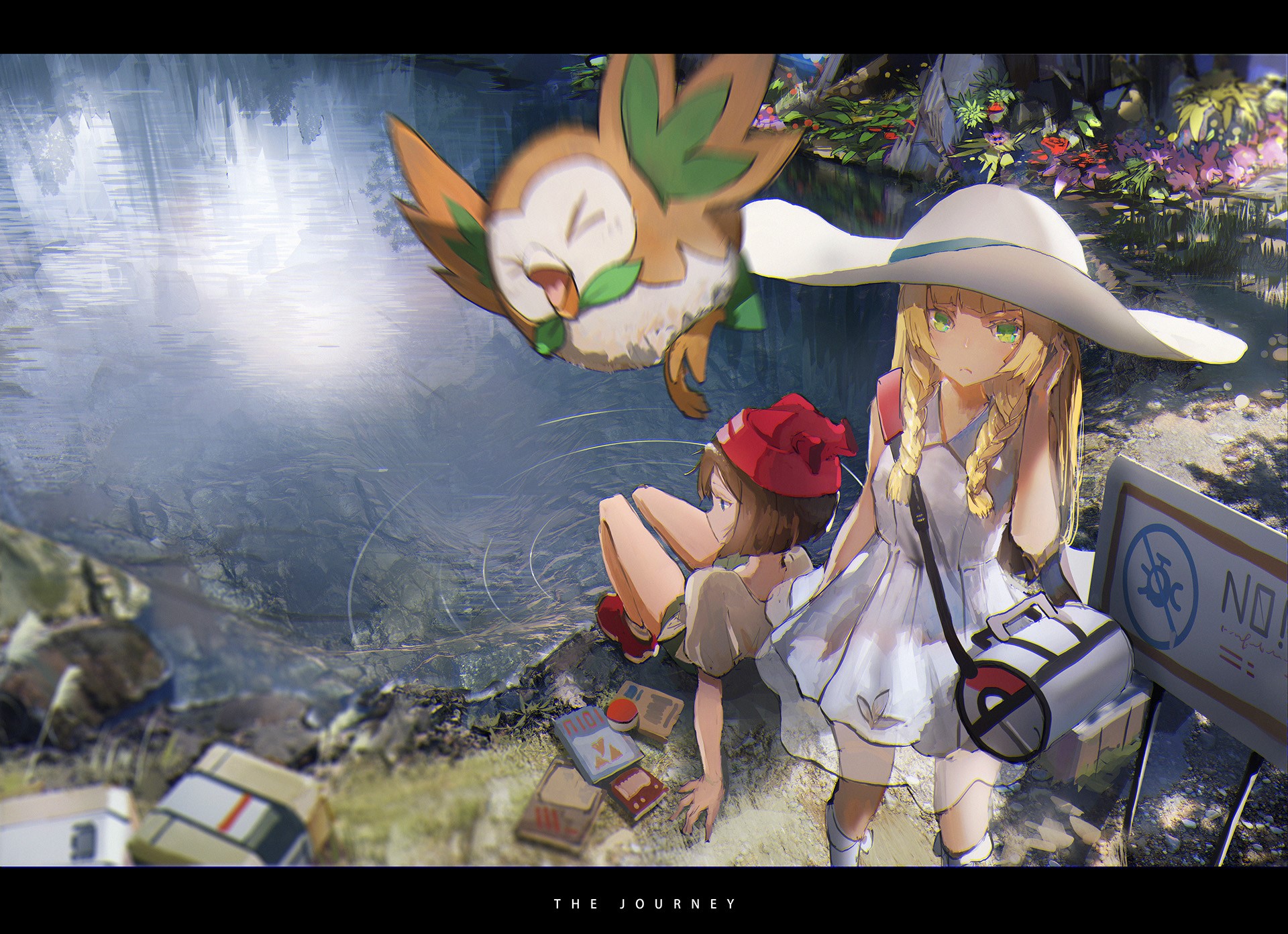 anime, anime girls, Pokémon, HD Wallpaper