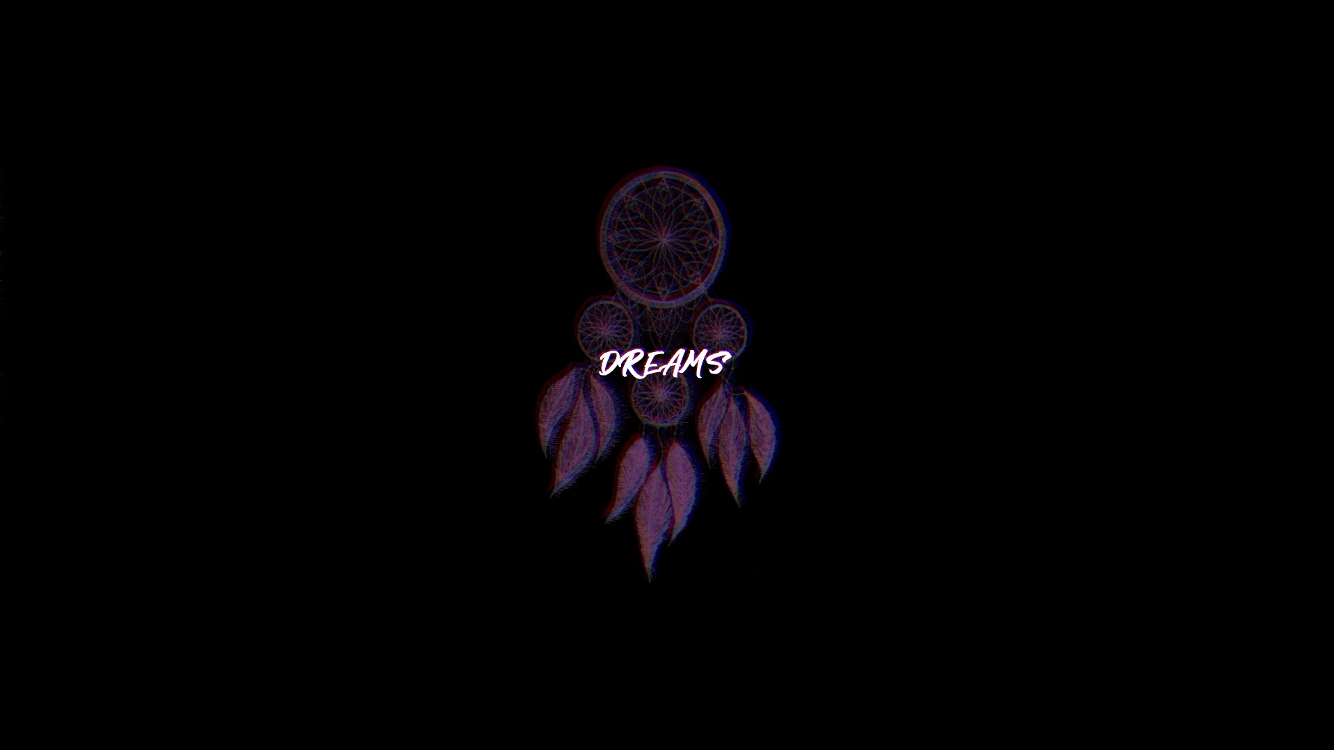 dreamcatchers, simple background, black background, Photoshop, HD Wallpaper