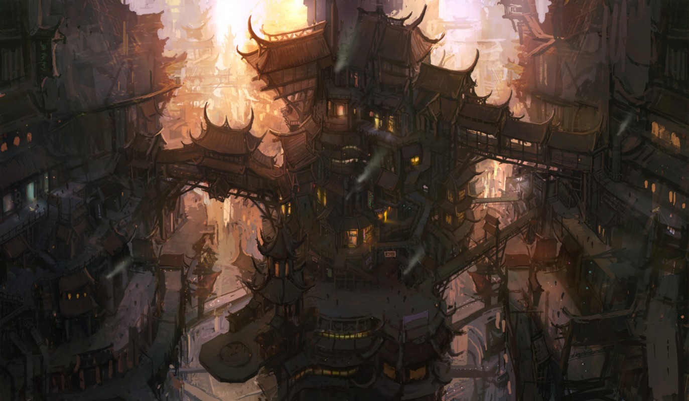 steampunk, digital, digital art, HD Wallpaper