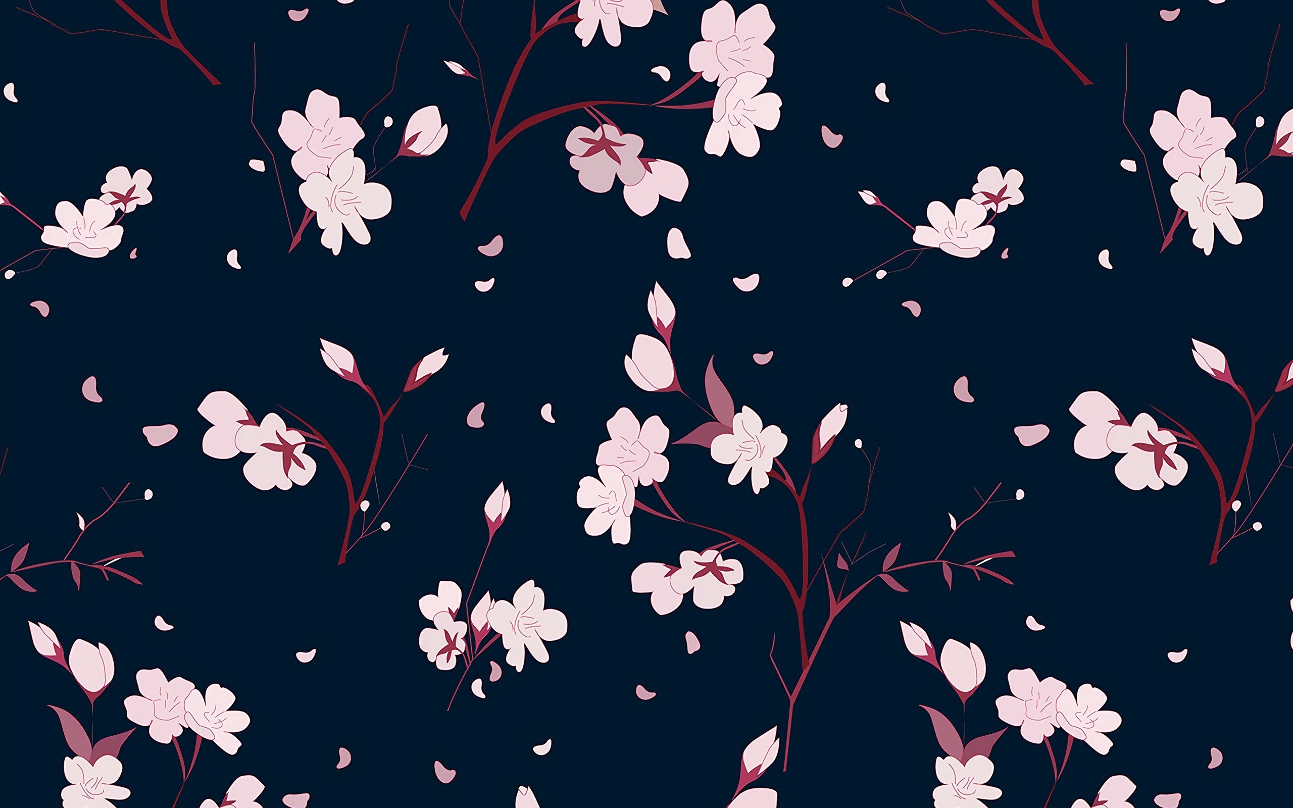 flowers, texture, artwork, plants, HD Wallpaper