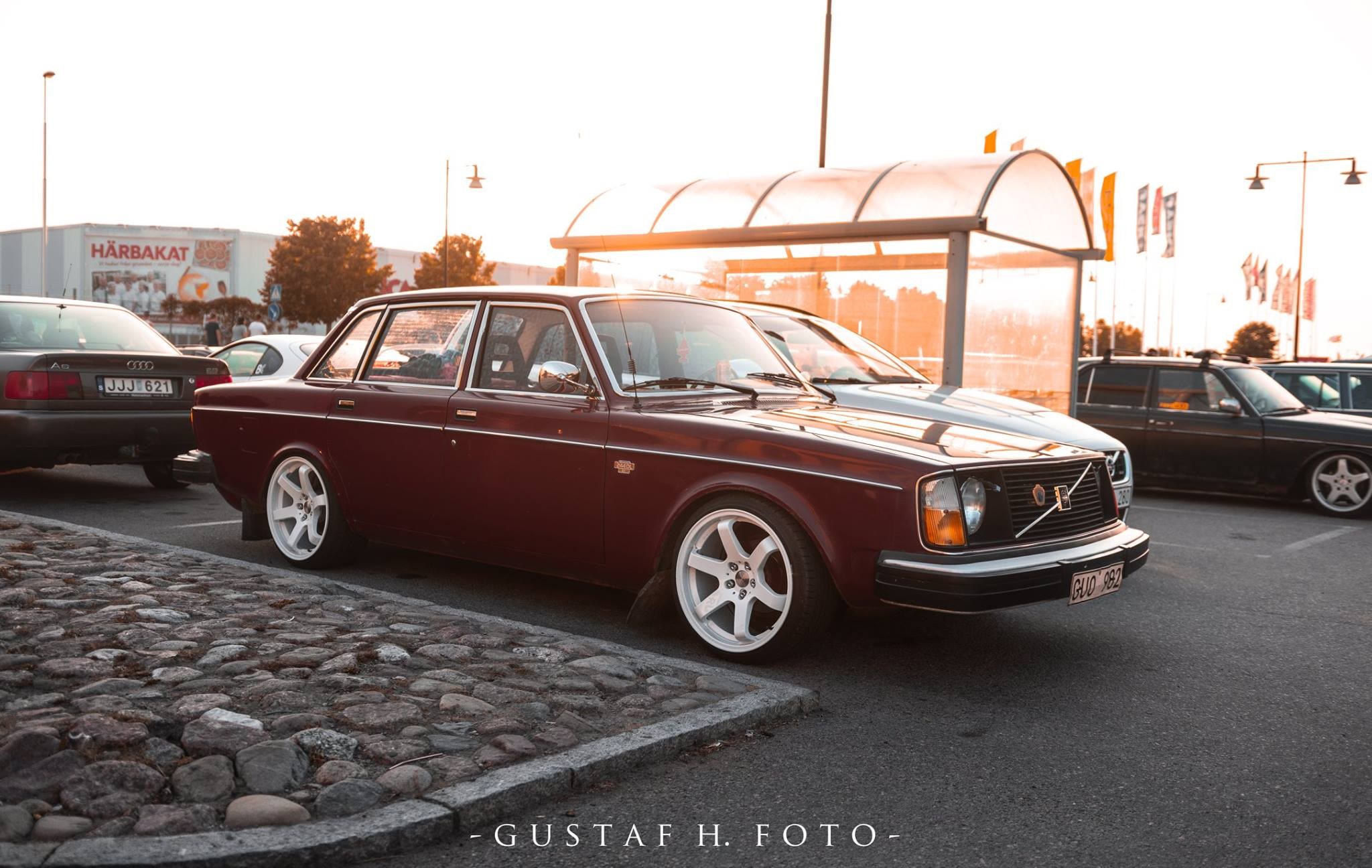 Volvo, Volvo 240, Gustaf H, Sedan, car, Sweden, Swedish cars, HD Wallpaper