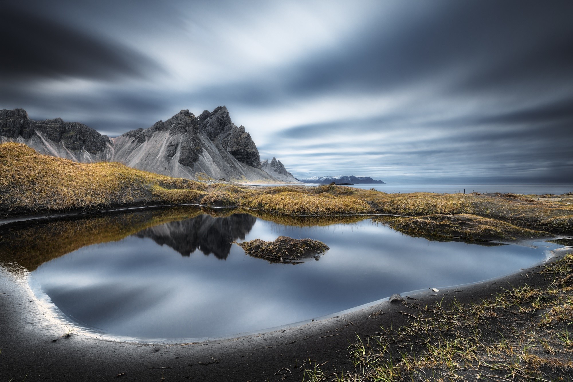 nature, landscape, Iceland, sky, HD Wallpaper