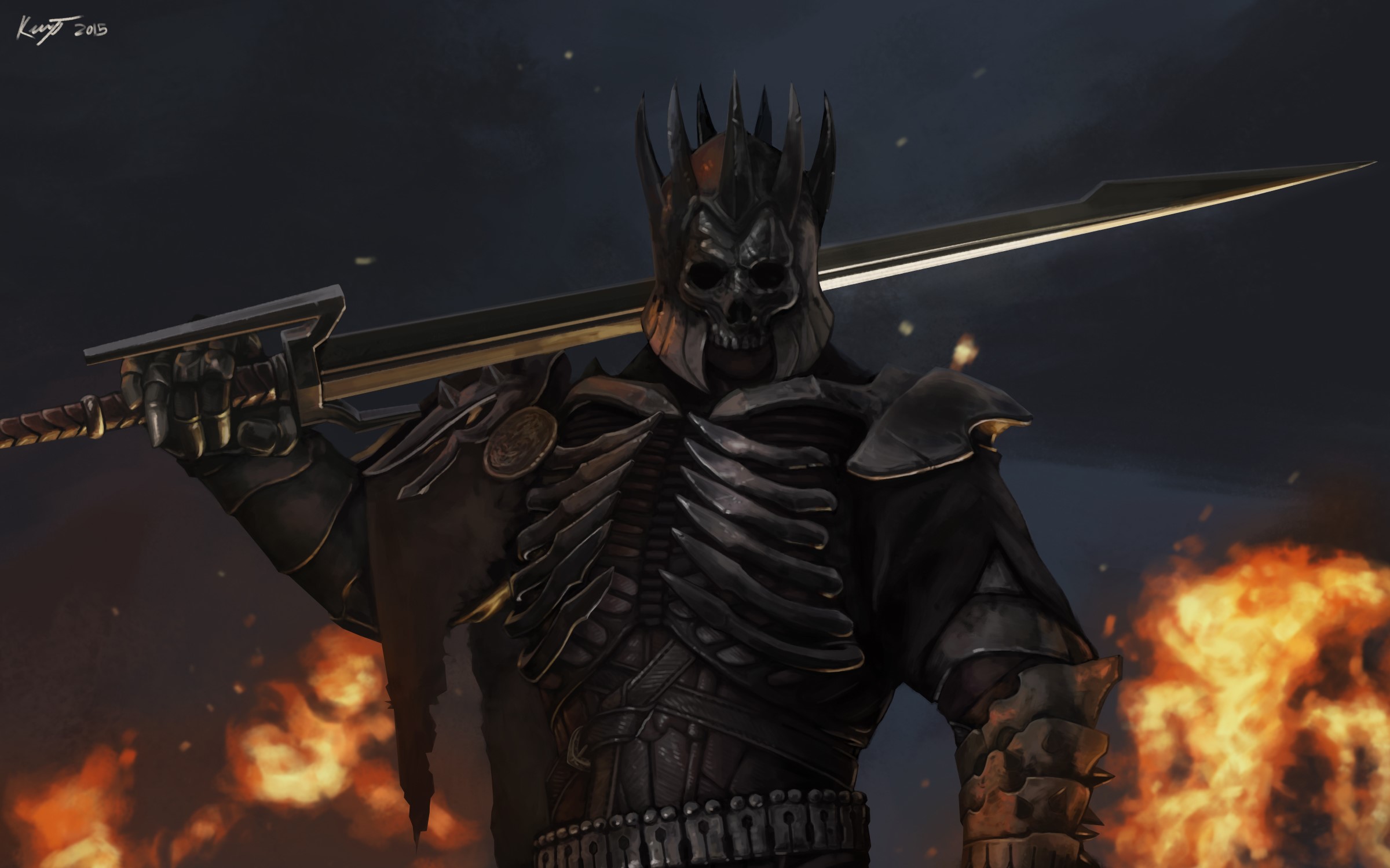 The Witcher 3: Wild Hunt, The Witcher, video games, 2015 (Year), Eredin, HD Wallpaper