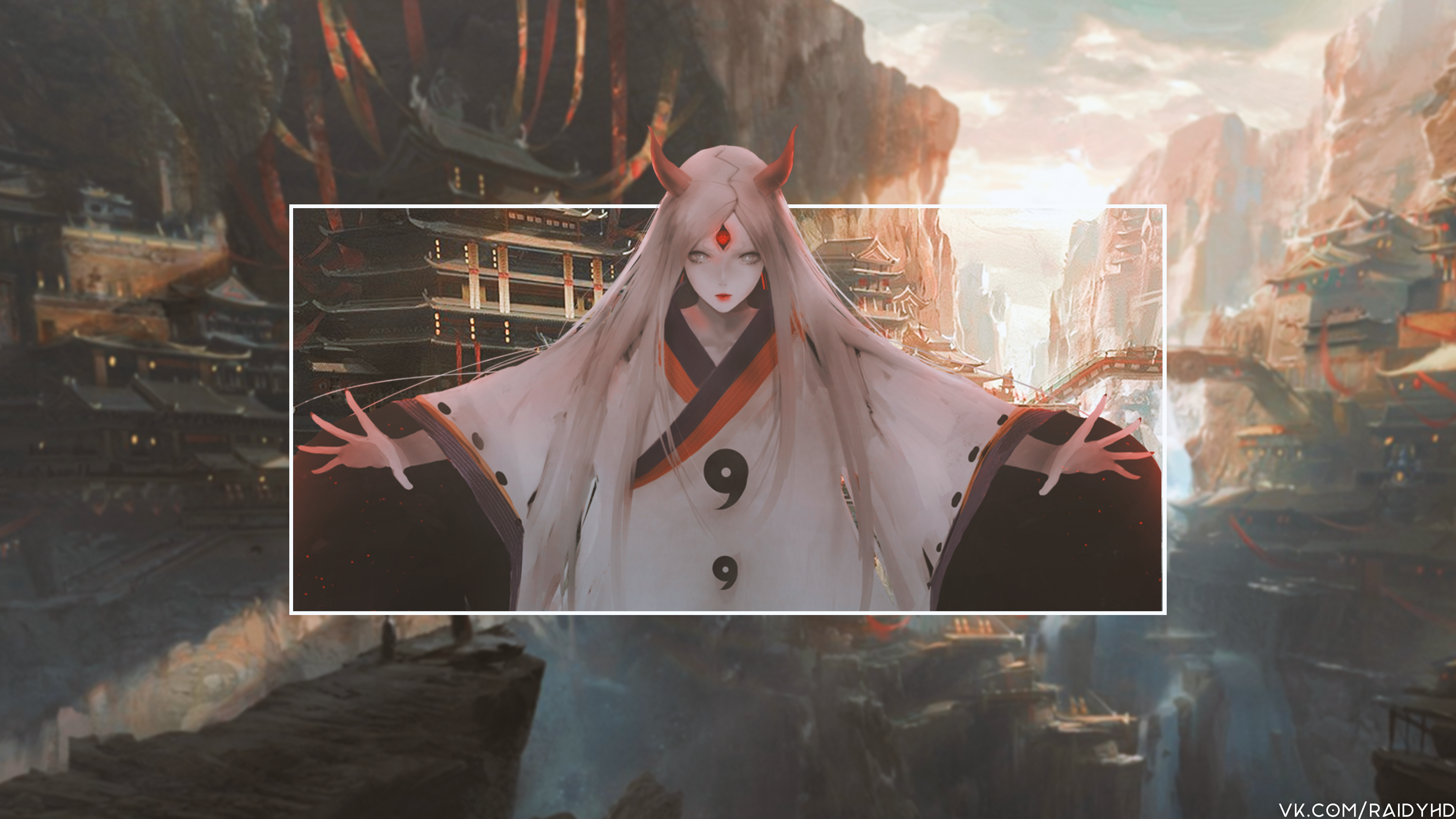 anime girls, anime, picture-in-picture, Naruto Shippuuden, HD Wallpaper